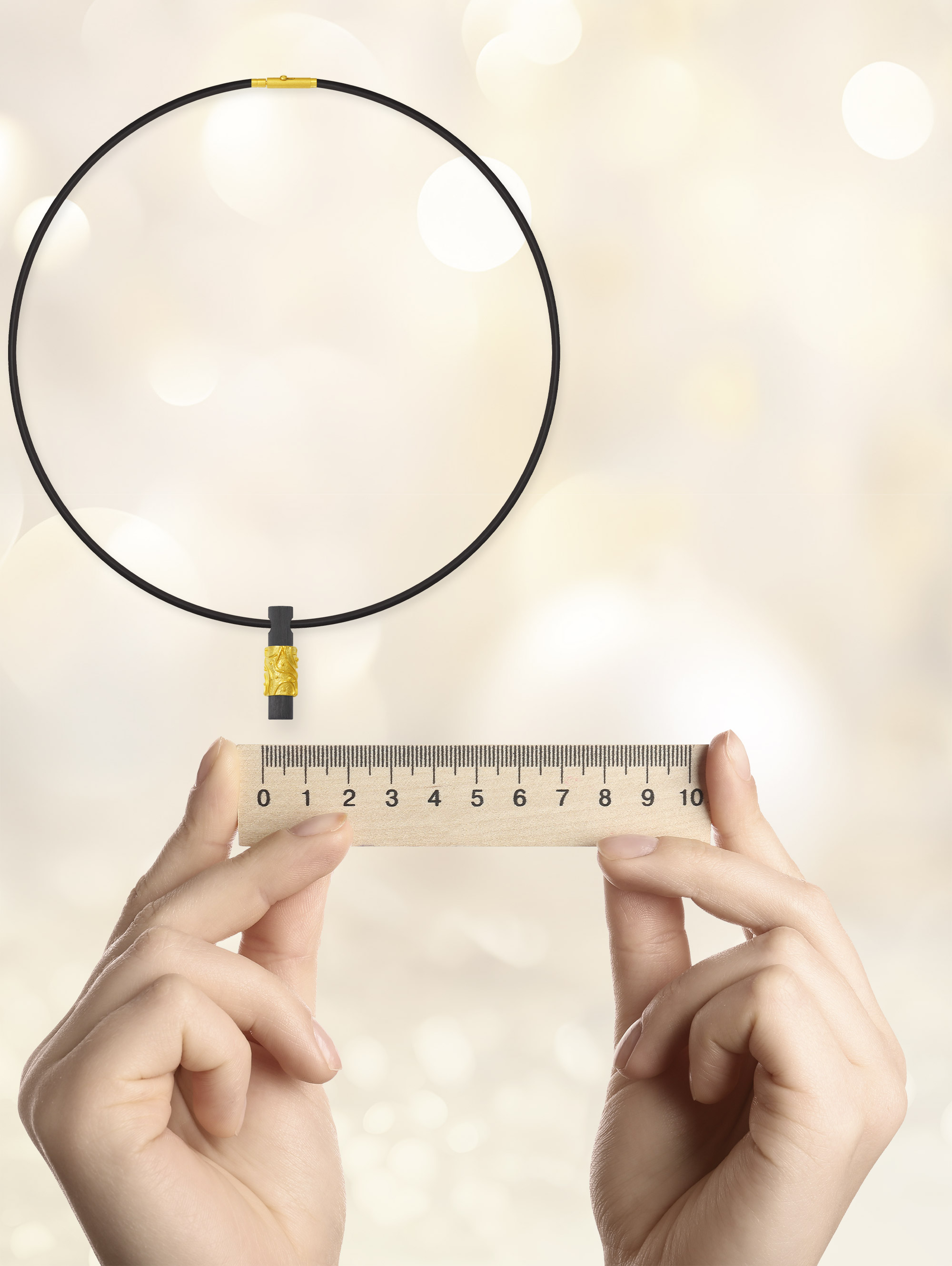 Schmuck mit Lineal -112452