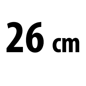 26 cm