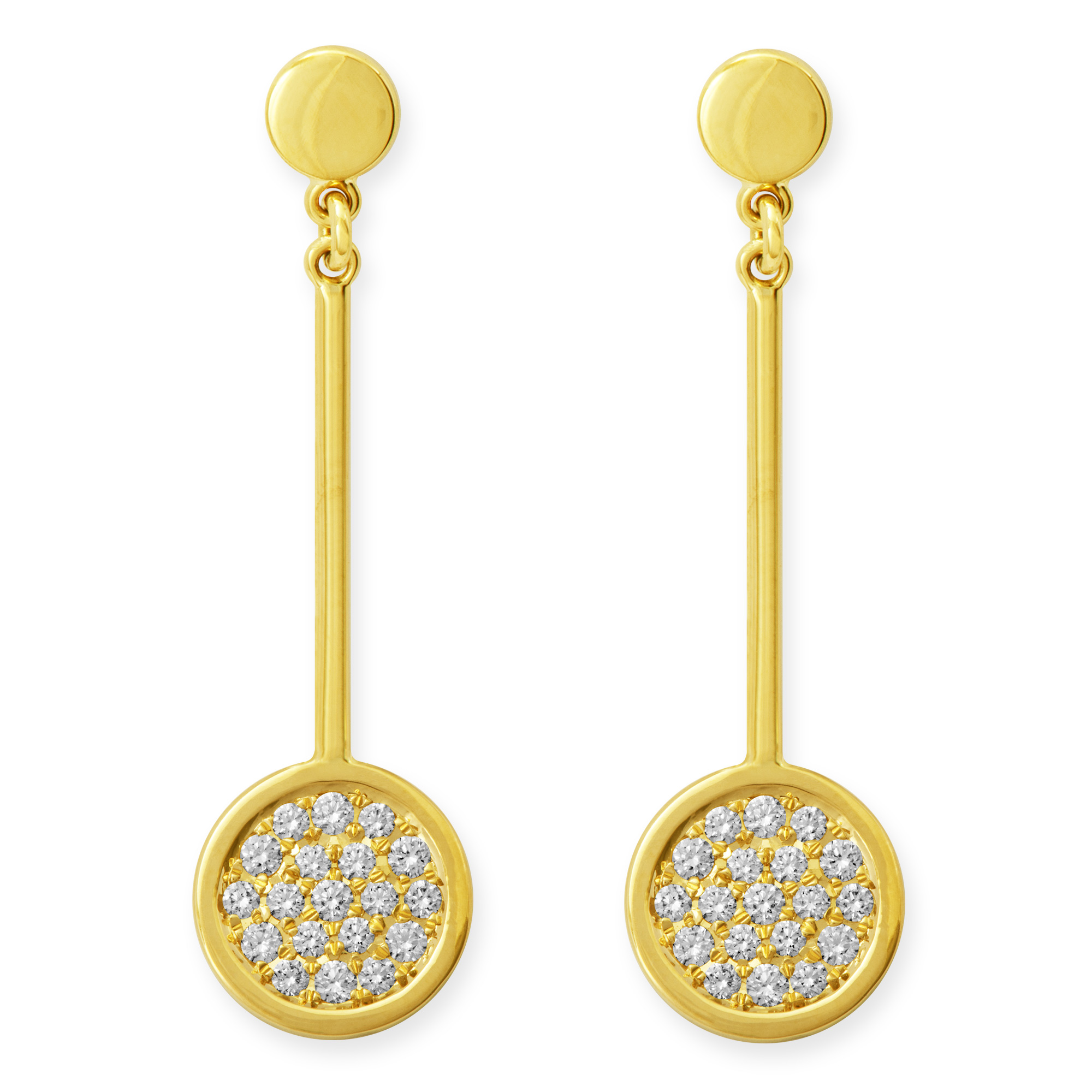 LESER Ohrstecker-Rund-Gross-750GG-Brillanten LESER Ohrstecker-Rund-Gross-750GG-Brillanten