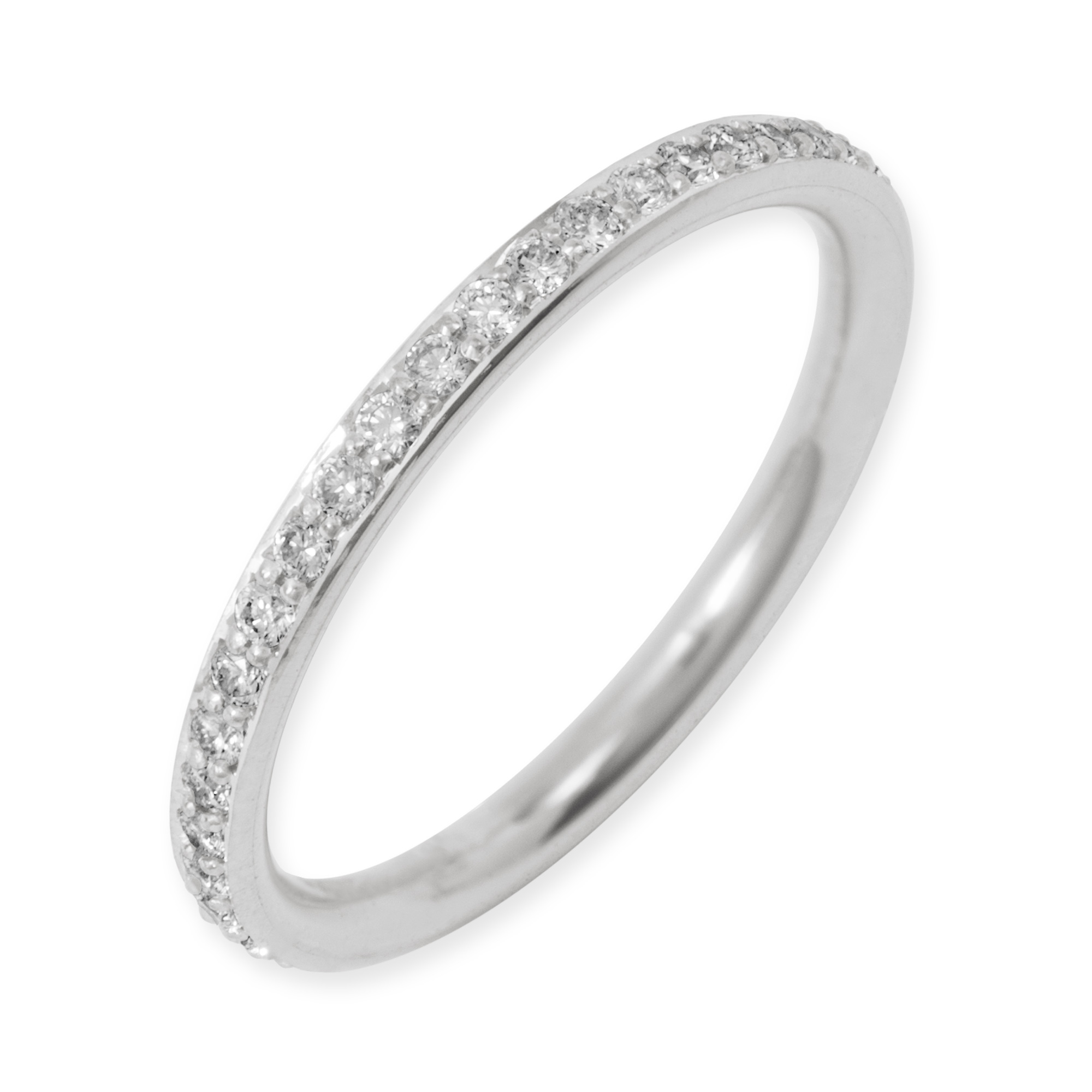 LESER Ring-Memoirering 750 Weissgold
