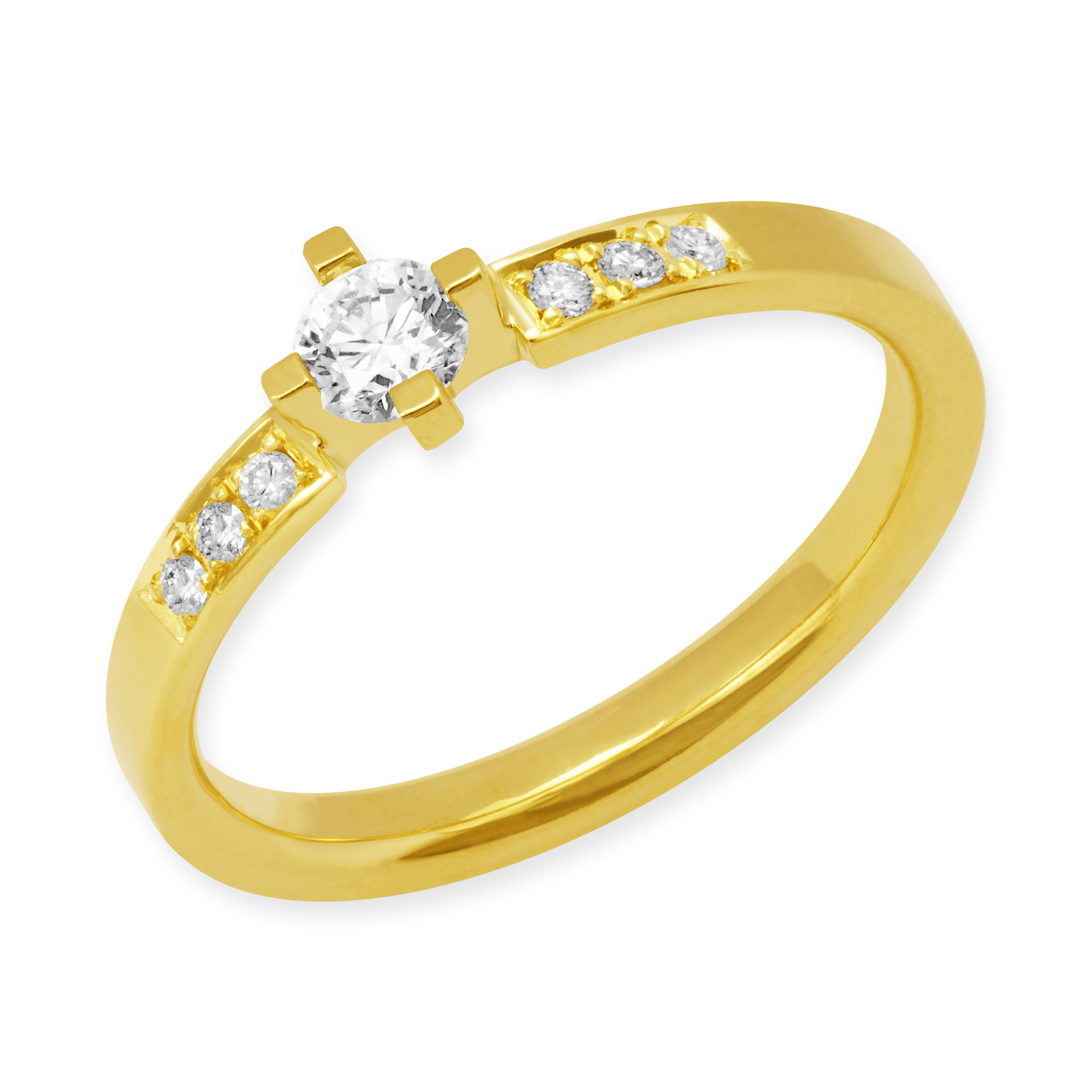 LESER-Solitaer-Ringe-Brillanten-750GG LESER-Solitaer-Ringe-Brillanten-750GG