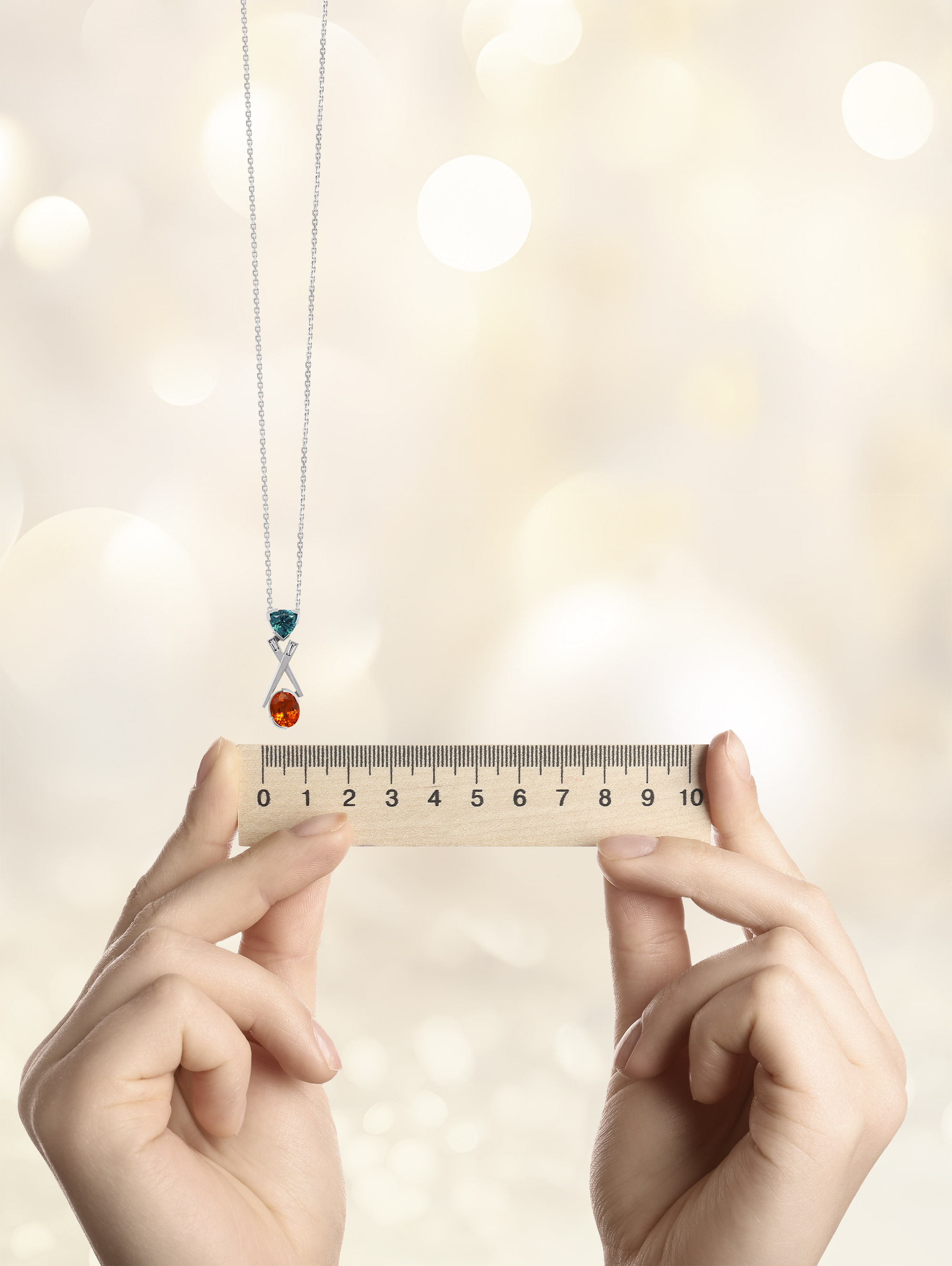 Schmuck mit Lineal -119205