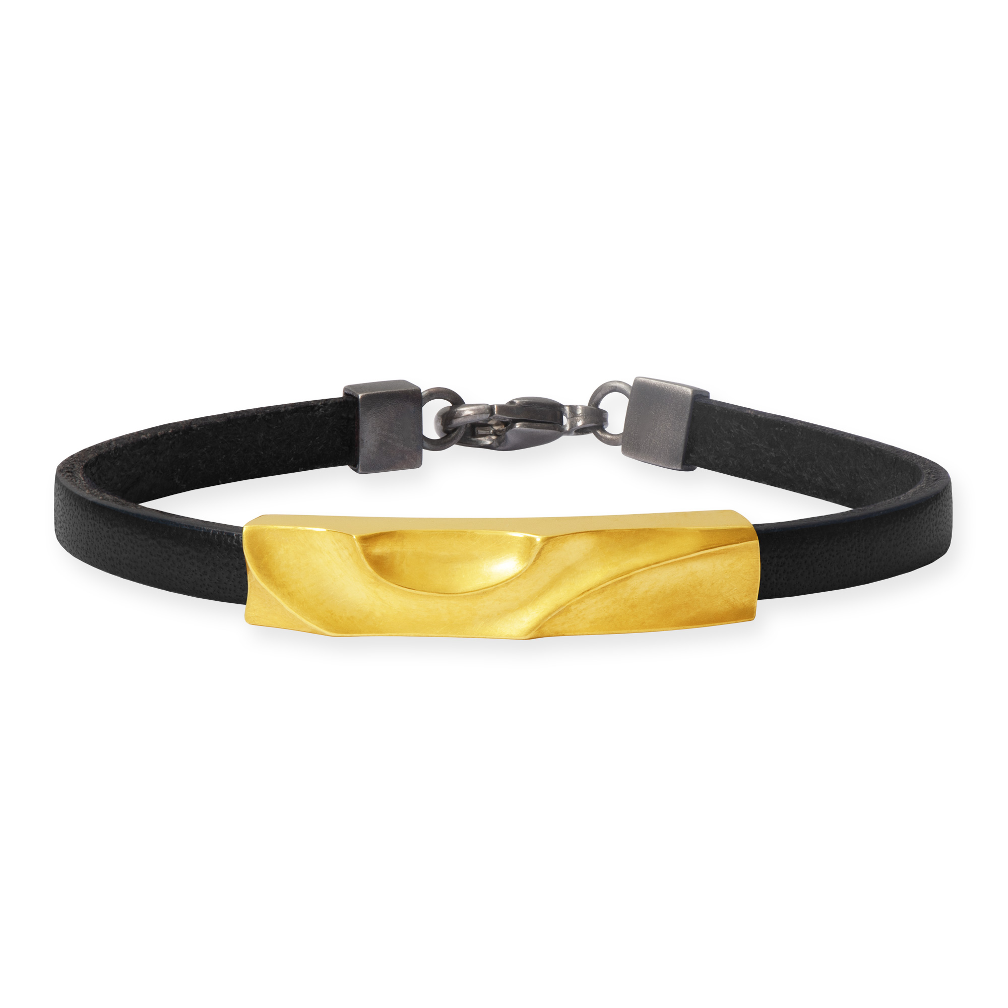 Duene_Armband_schmal_750GG-Matt_Schwarz17001 Duene_Armband_schmal_750GG-Matt_Schwarz17001