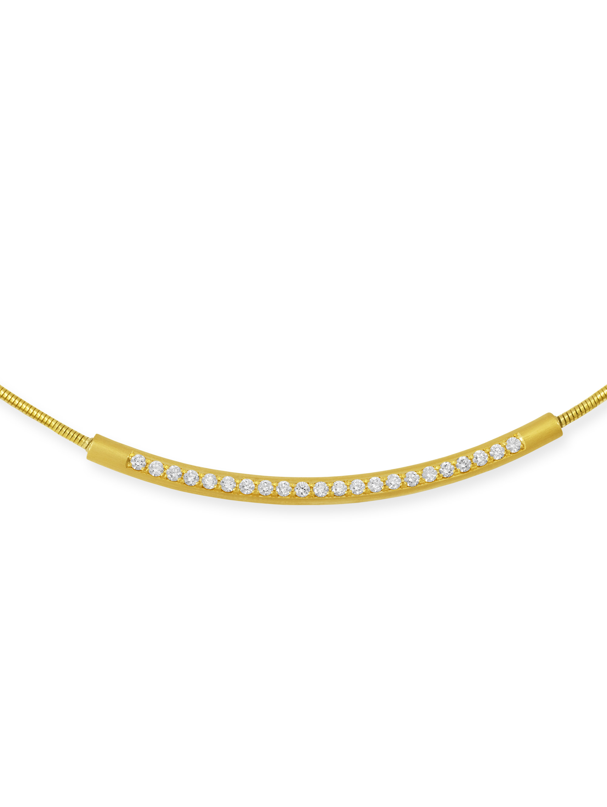 LESER Collier-Gelbgold, Brillanten - 123732