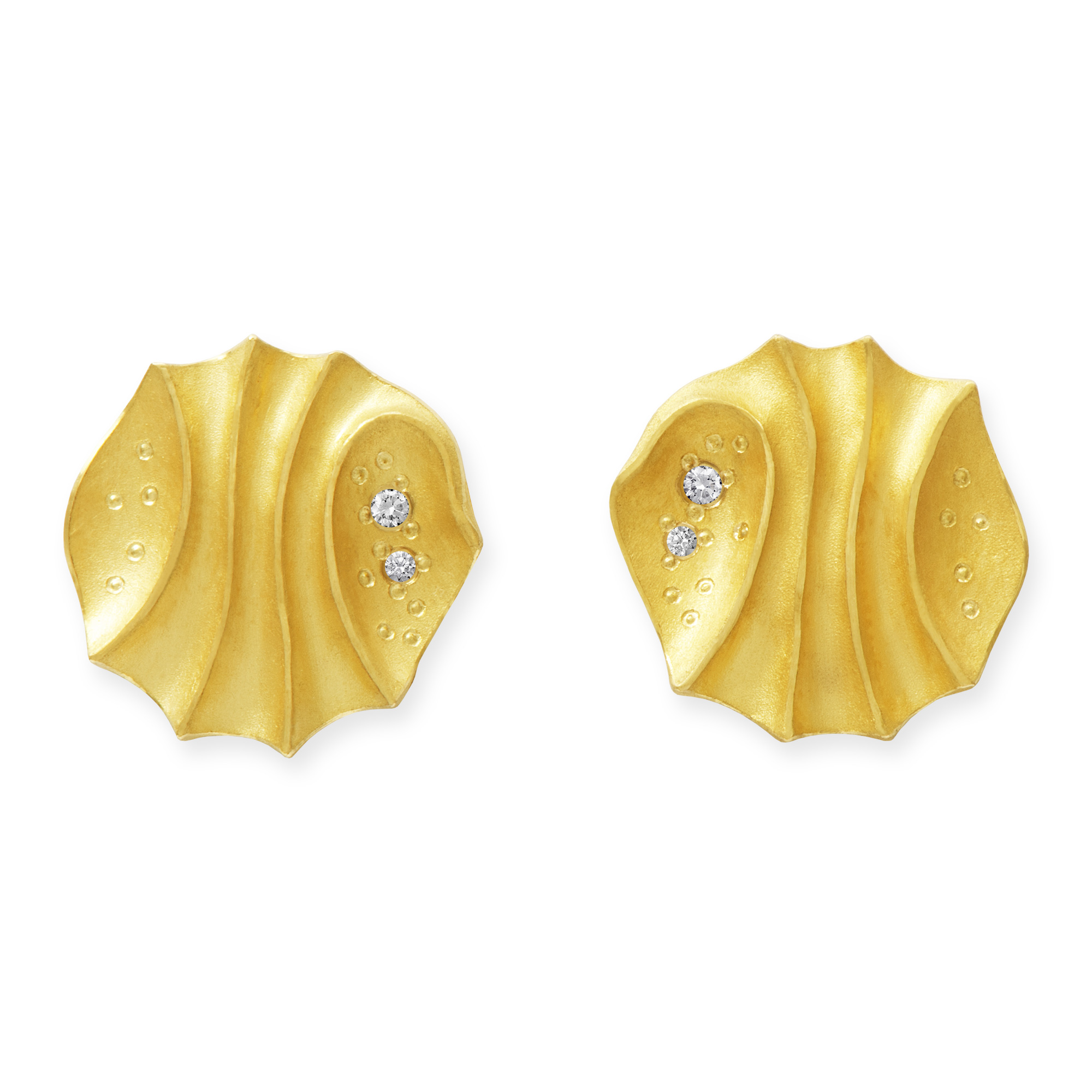 LESER Duene-Ohrring 750 Gelbgold LESER Duene-Ohrring 750 Gelbgold