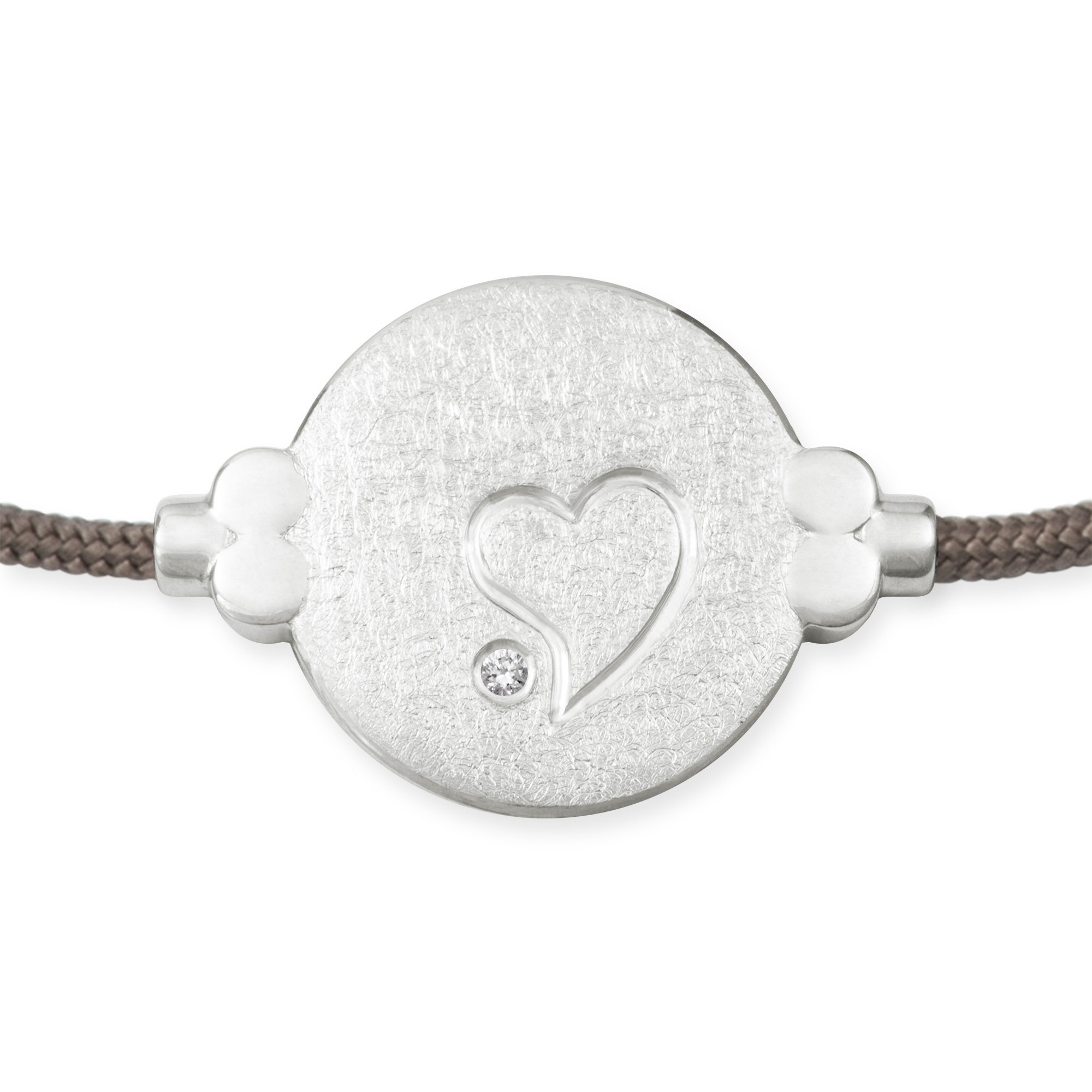 LESER Armband- Herz 925 Silber