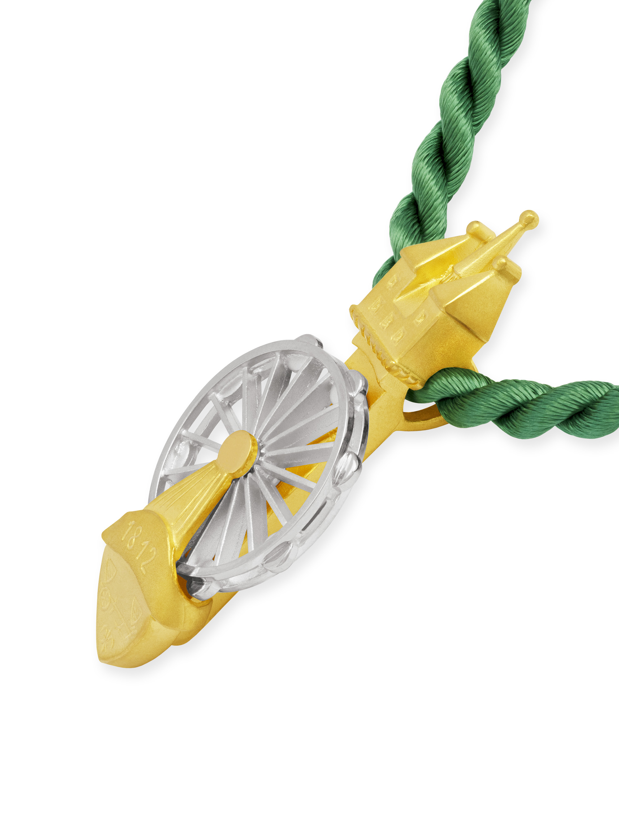 LESER Anhaenger- Stadtschmuck Riesenrad Straubing Gelbgold Weissgold LESER Anhaenger- Stadtschmuck Riesenrad Straubing Gelbgold Weissgold