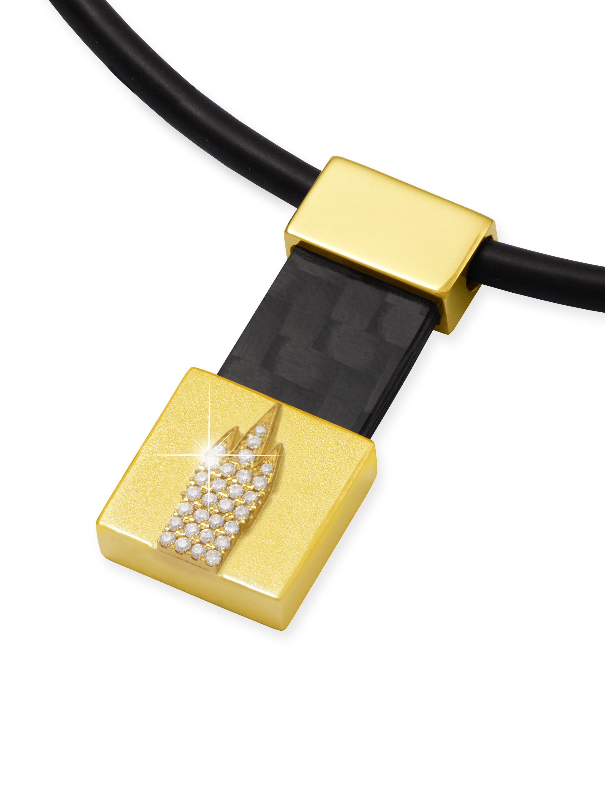 LESER Anhaenger- Stadtturm Gelbgold Brillanten LESER Anhaenger- Stadtturm Gelbgold Brillanten