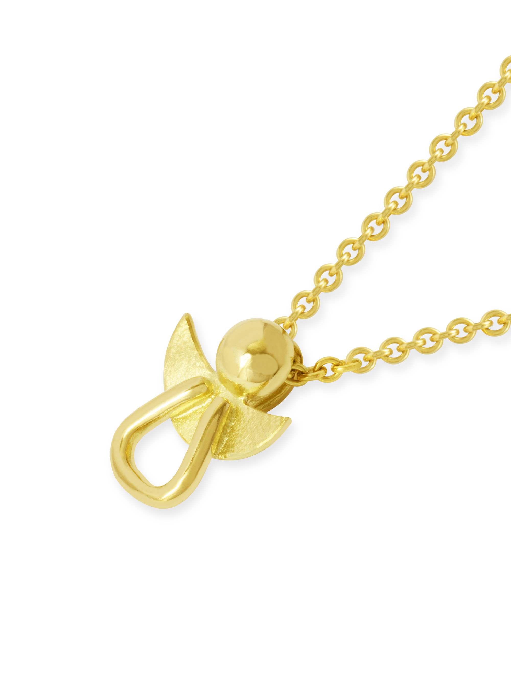 LESER Anhaenger- Engel 750 Gelbgold