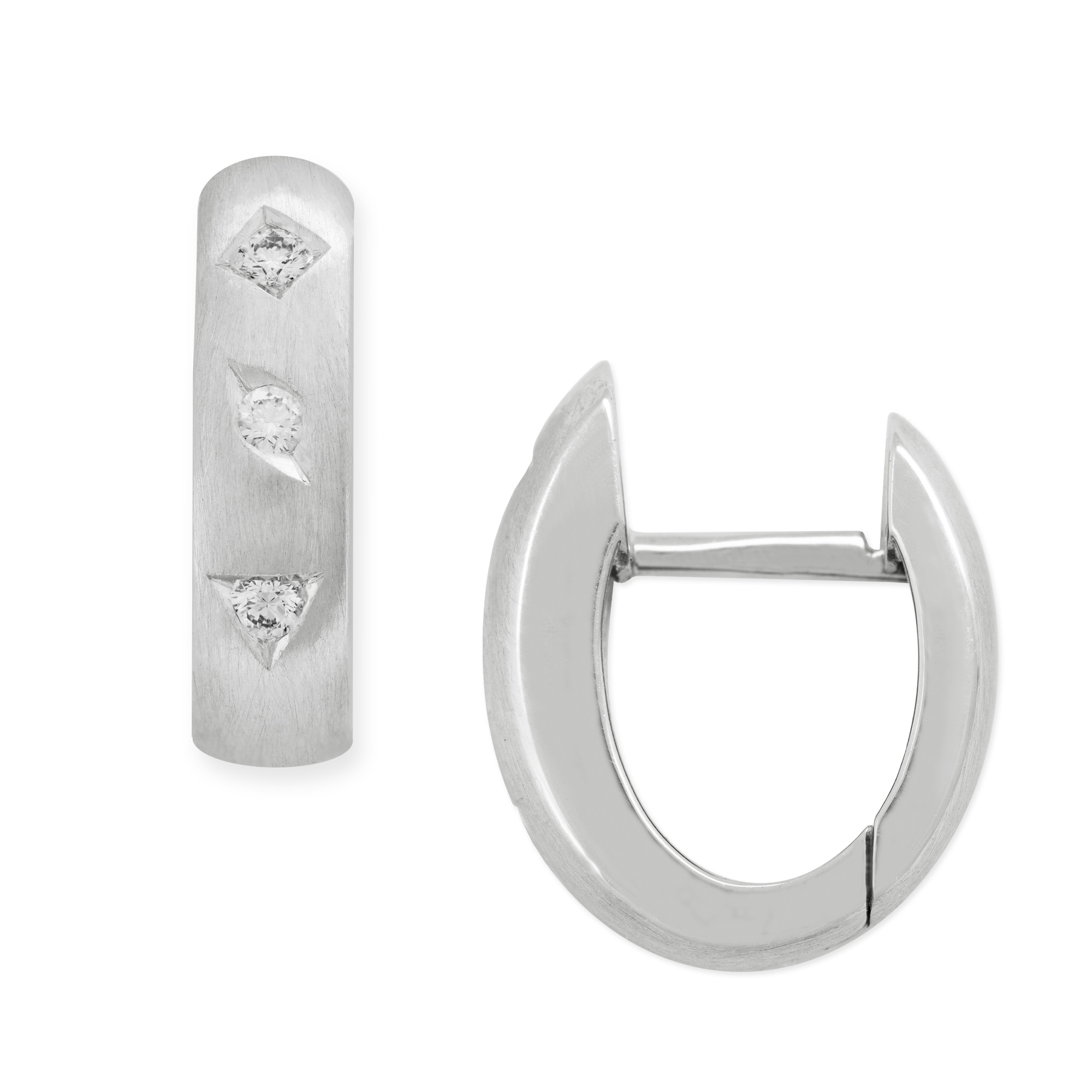 LESER Creolen-925Silber-Brillanten LESER Creolen-925Silber-Brillanten