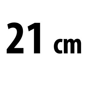 21 cm