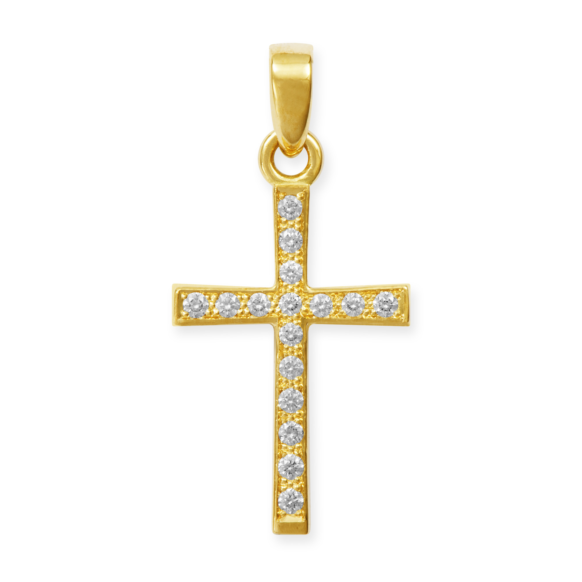 LESER Anhaenger- Kreuze 750 Gelbgold Brillanten-L940-115944 LESER Anhaenger- Kreuze 750 Gelbgold Brillanten