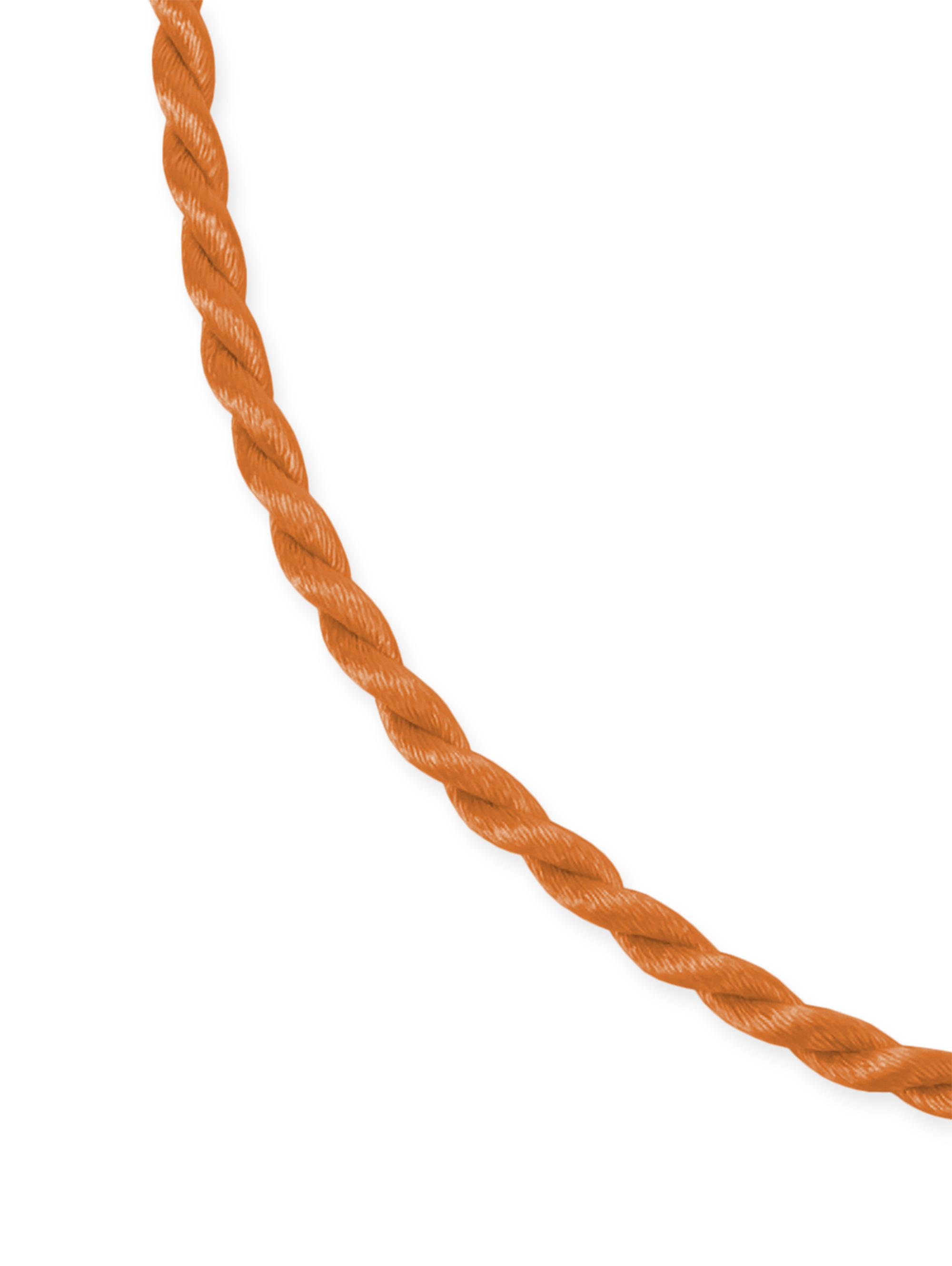LESER Satinkordel-Kette-Orange