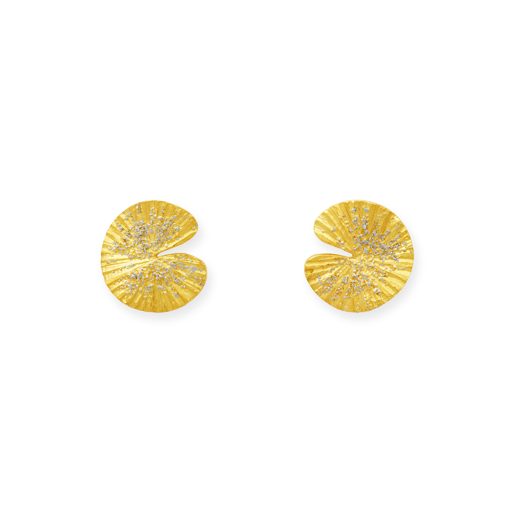 LESER Ohrstecker- Seerose 750 Gelbgold LESER Ohrstecker- Seerose 750 Gelbgold