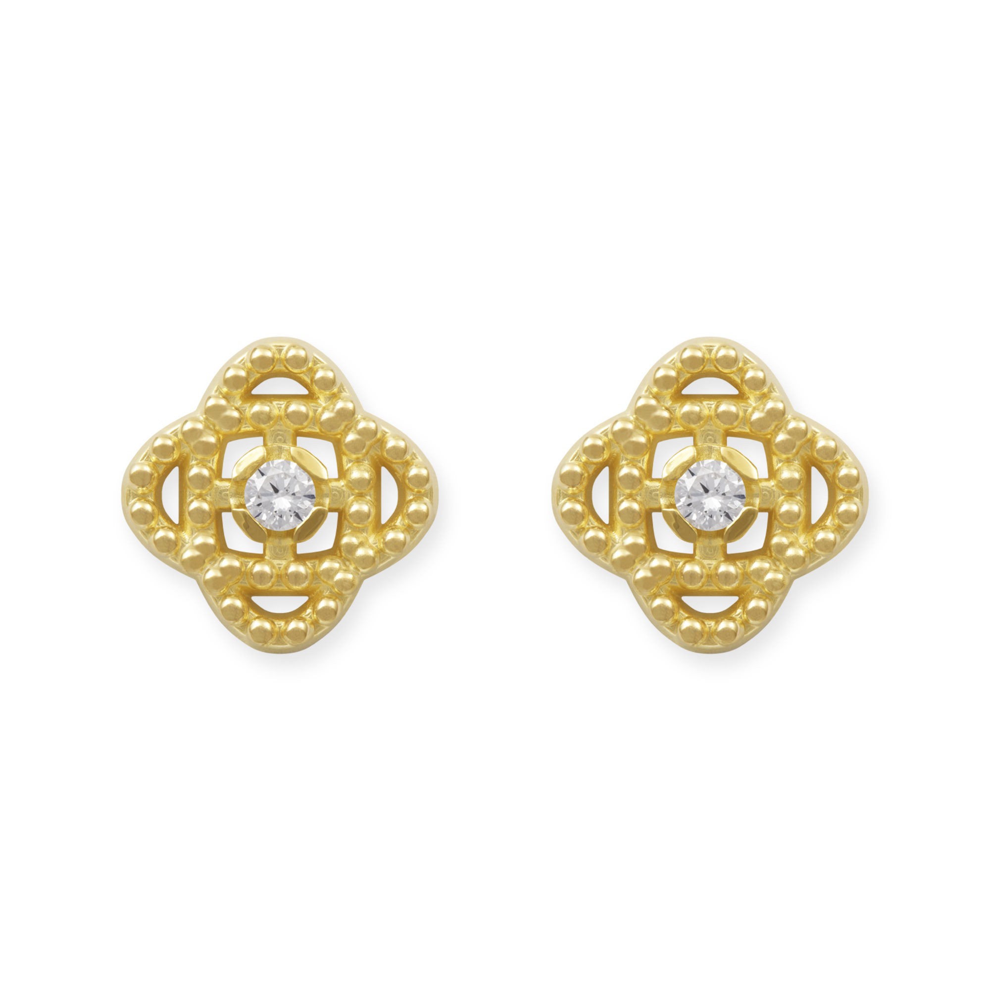 LESER Dirndlschmuck-Ohrstecker-750GG-Brillant LESER Dirndlschmuck-Ohrstecker-750GG-Brillant