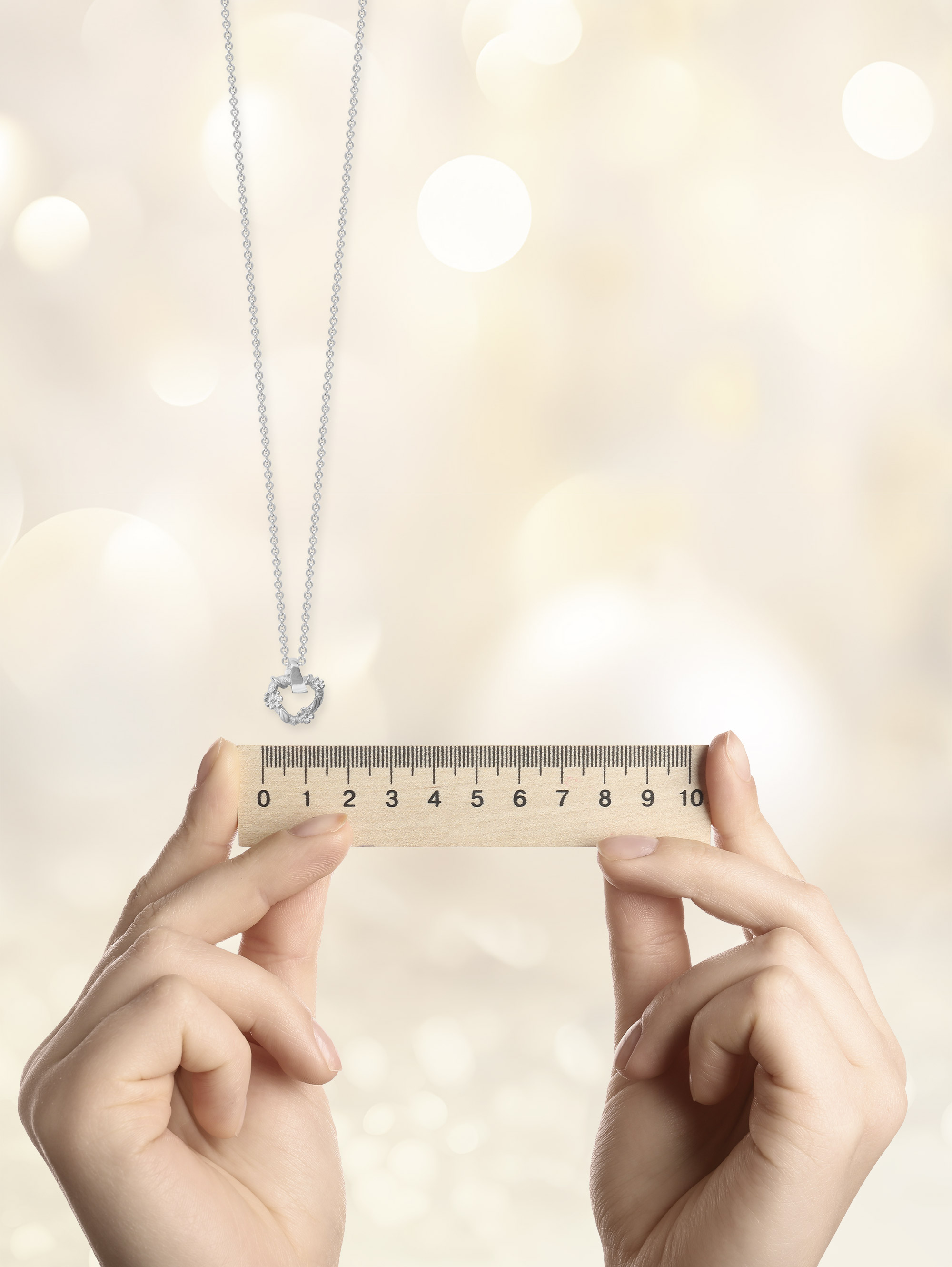 Schmuck mit Lineal -115664