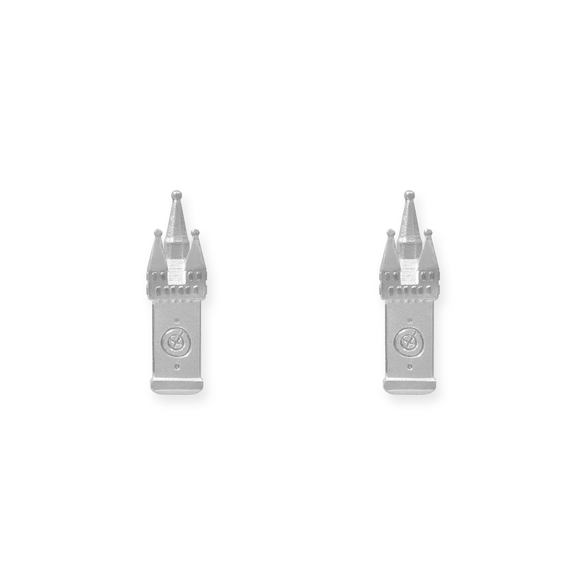 LESER Ohrstecker- Stadtturm Weissgold LESER Ohrstecker- Stadtturm Weissgold