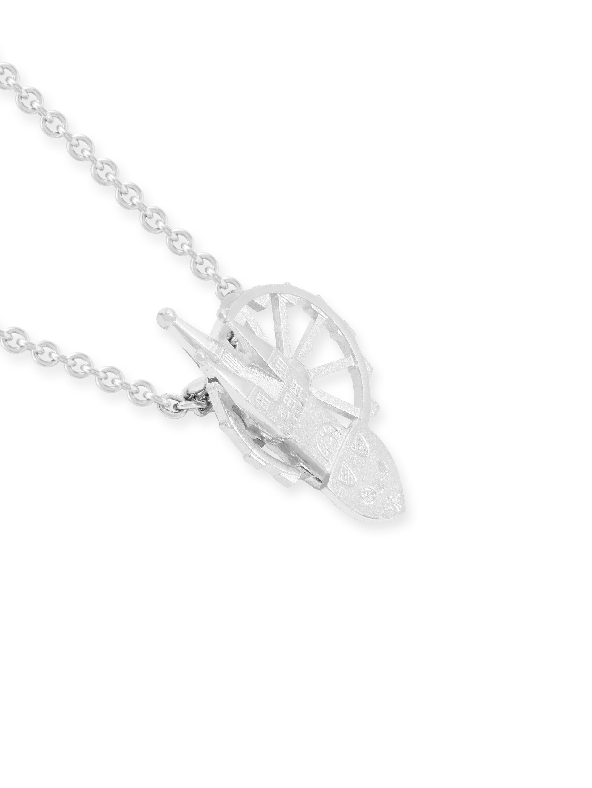 LESER Anhaenger- Stadtschmuck Riesenrad Straubing Silber