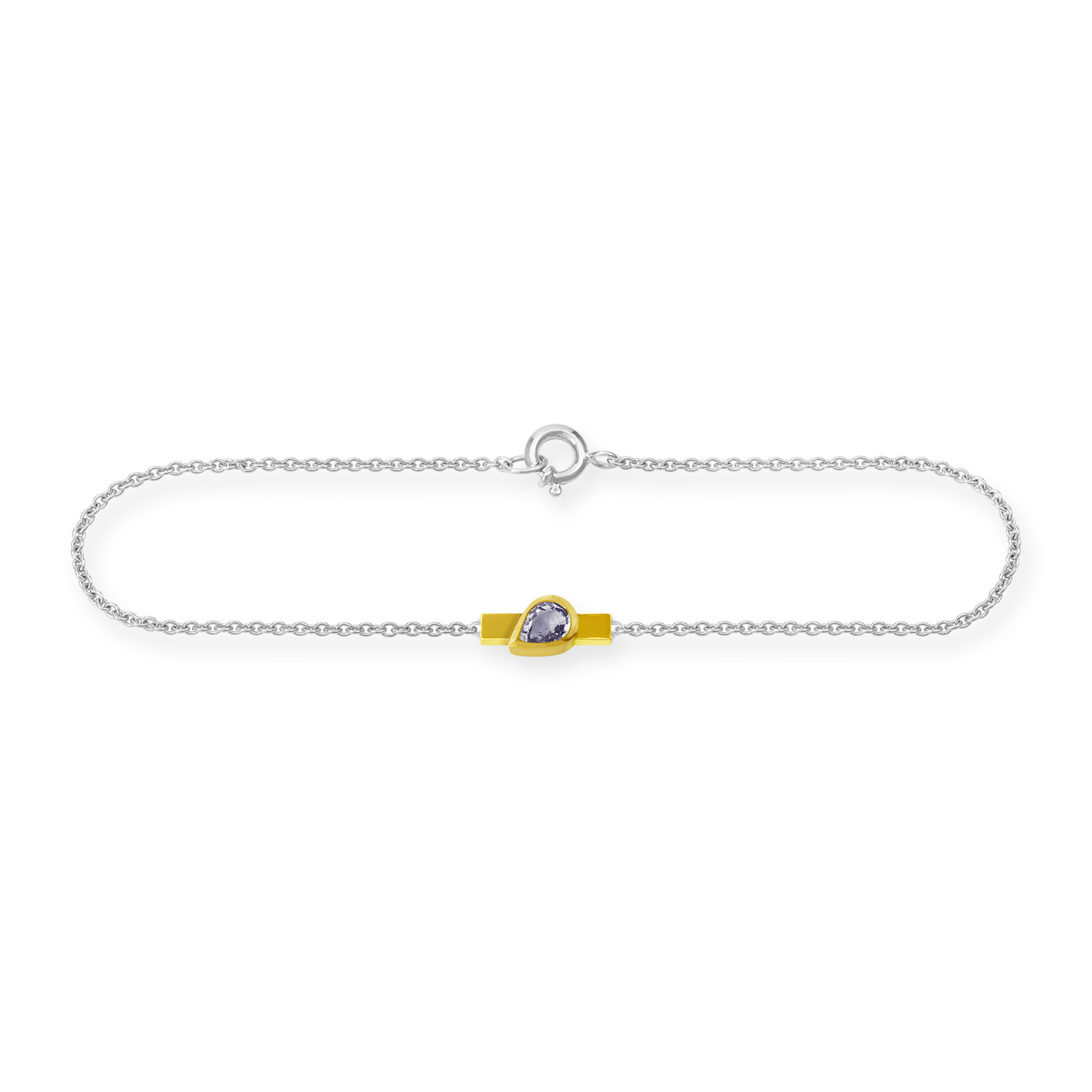LESER Armband-Tropfen Saphir