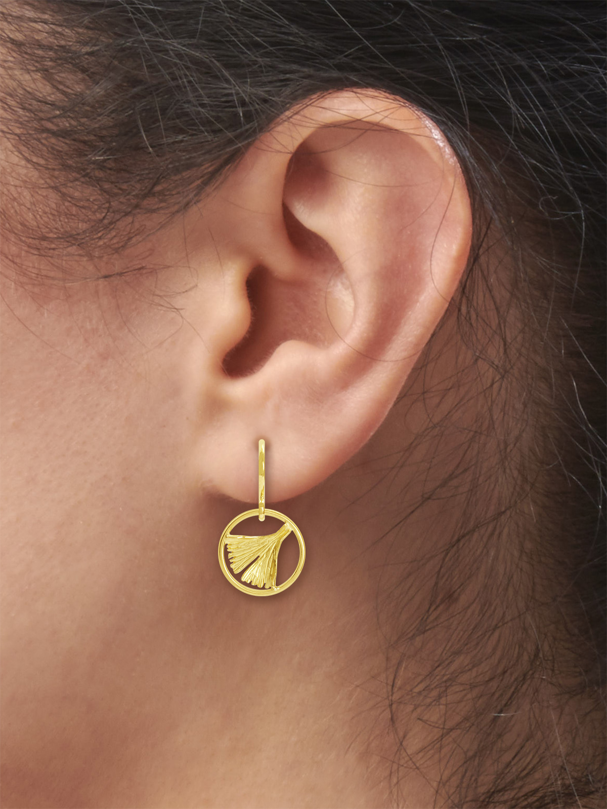 LESER Modelbilder-Ohr-Gelbgold-122439