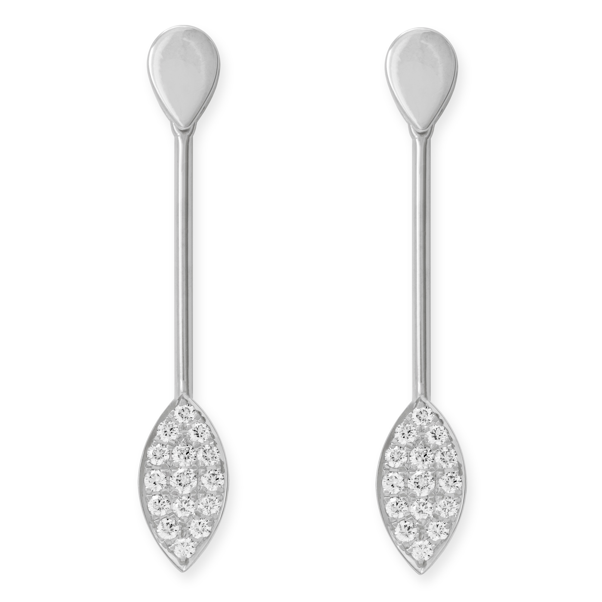 LESER Ohrstecker-Navett-Gross-750WG-Brillanten LESER Ohrstecker-Navett-Gross-750WG-Brillanten