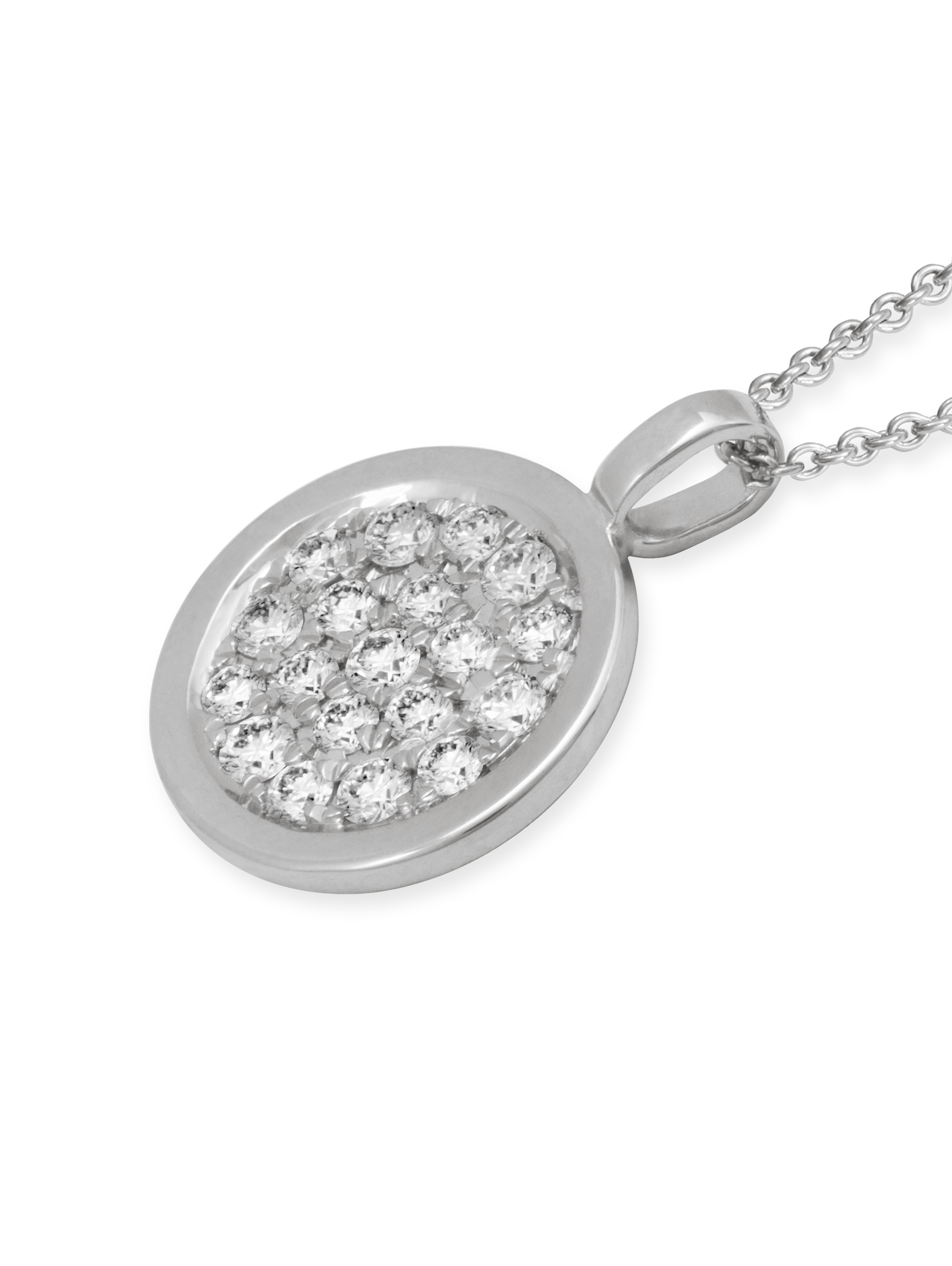 LESER Anhaenger-Rund-Gross-750WG-Brillanten LESER Anhaenger-Rund-Gross-750WG-Brillanten