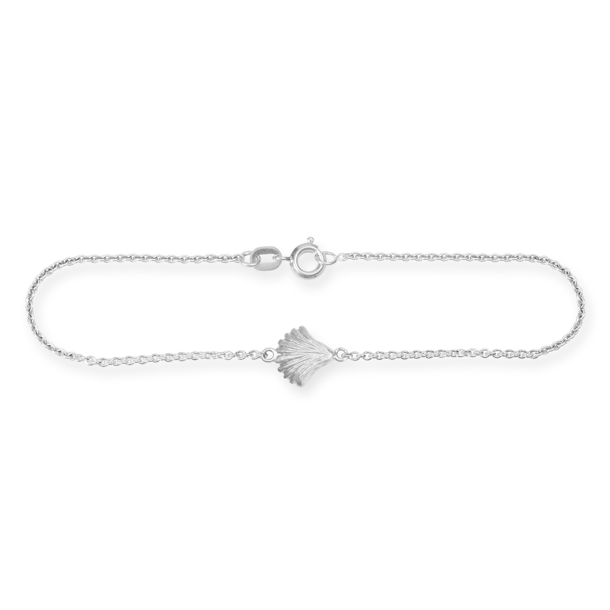 LESER Sonne Mond Strand-Muschel-Armband-925 Silber