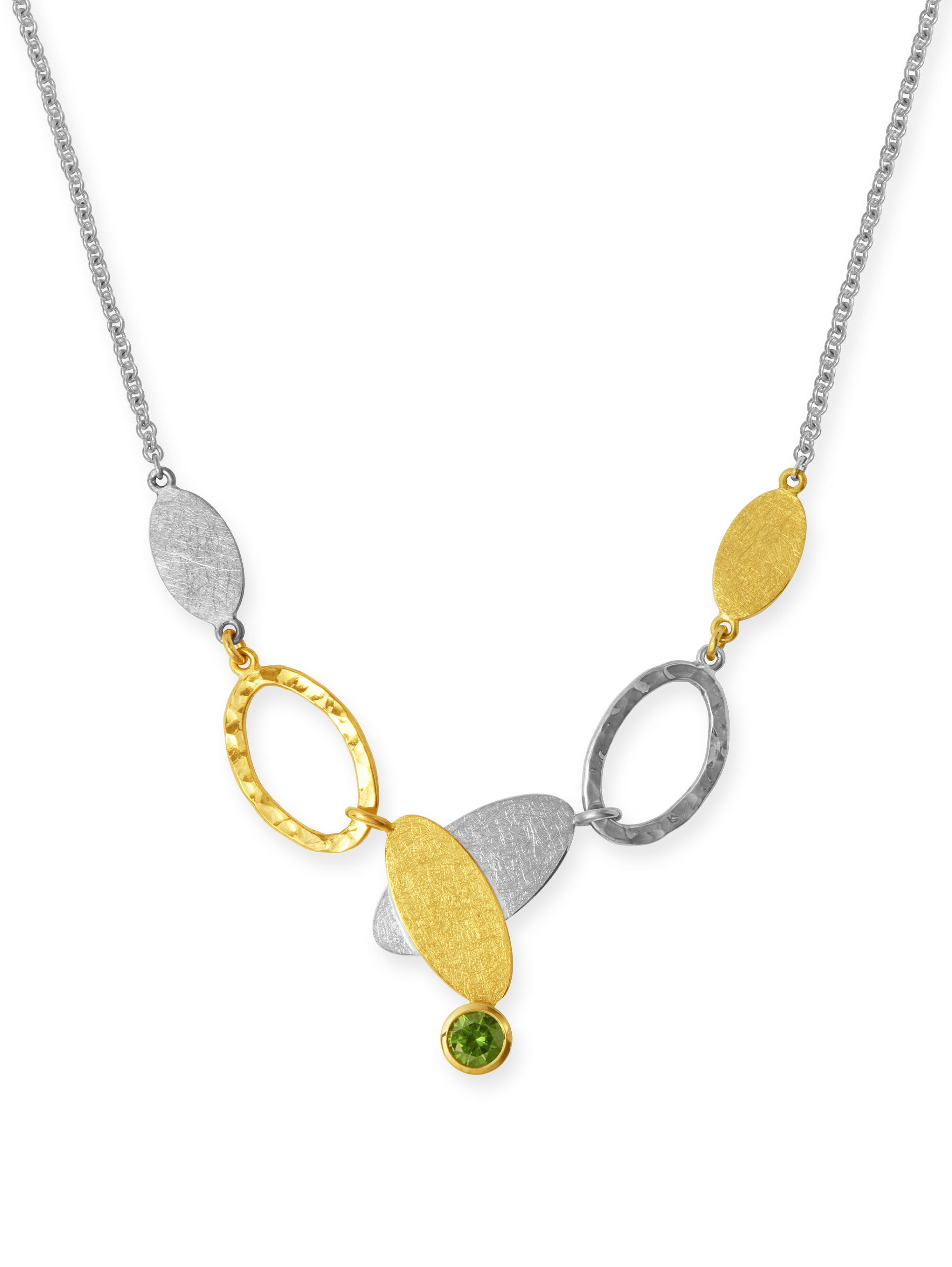 LESER Collier-Brillant-Grün-750GG-750WG LESER Collier-Brillant-Grün-750GG-750WG