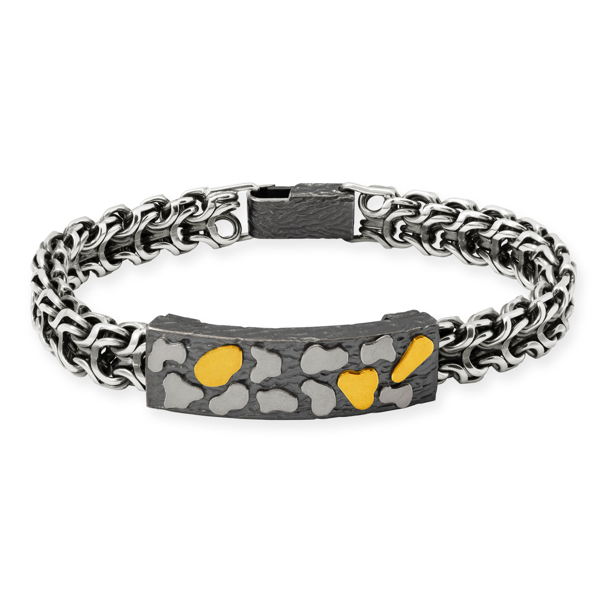 LESER-Armband-Maennerschmuck-Charakterstark-925Silber-750WG-900GG LESER-Armband-Maennerschmuck-Charakterstark-925Silber-750WG-900GG