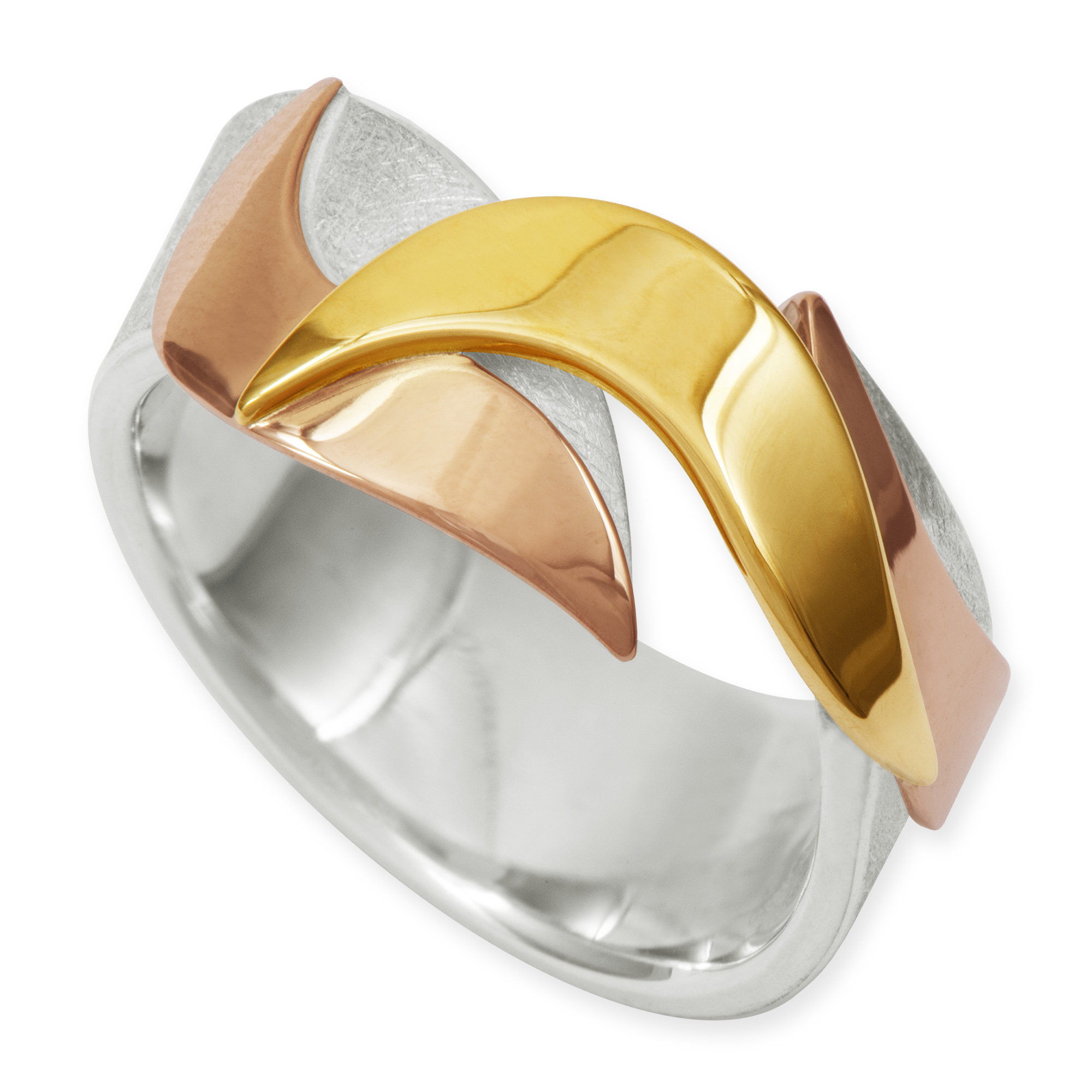 Leser RIng- Flamme Tricolor-115709 Leser RIng- Flamme Tricolor