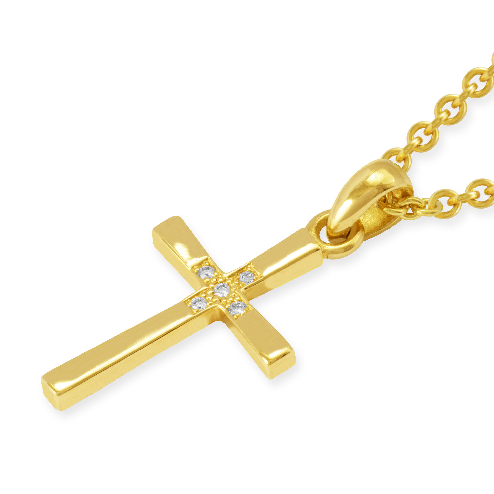 LESER Anhaenger-Kreuz-750GG-Brillanten-117583 LESER Anhaenger-Kreuz-750GG-Brillanten-117583