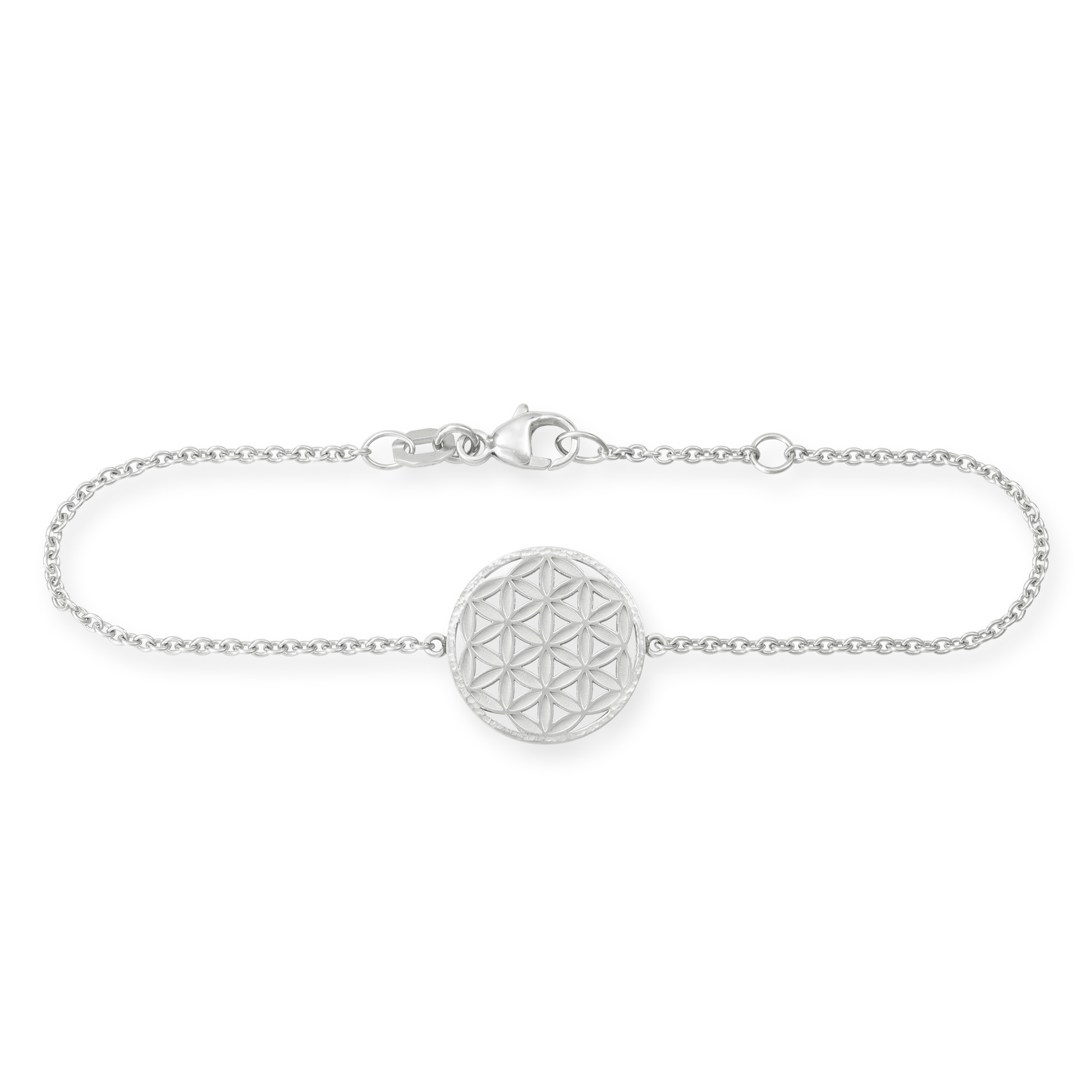 LESER Armband- Blume des Lebens 925 Silber LESER Armband- Blume des Lebens 925 Silber