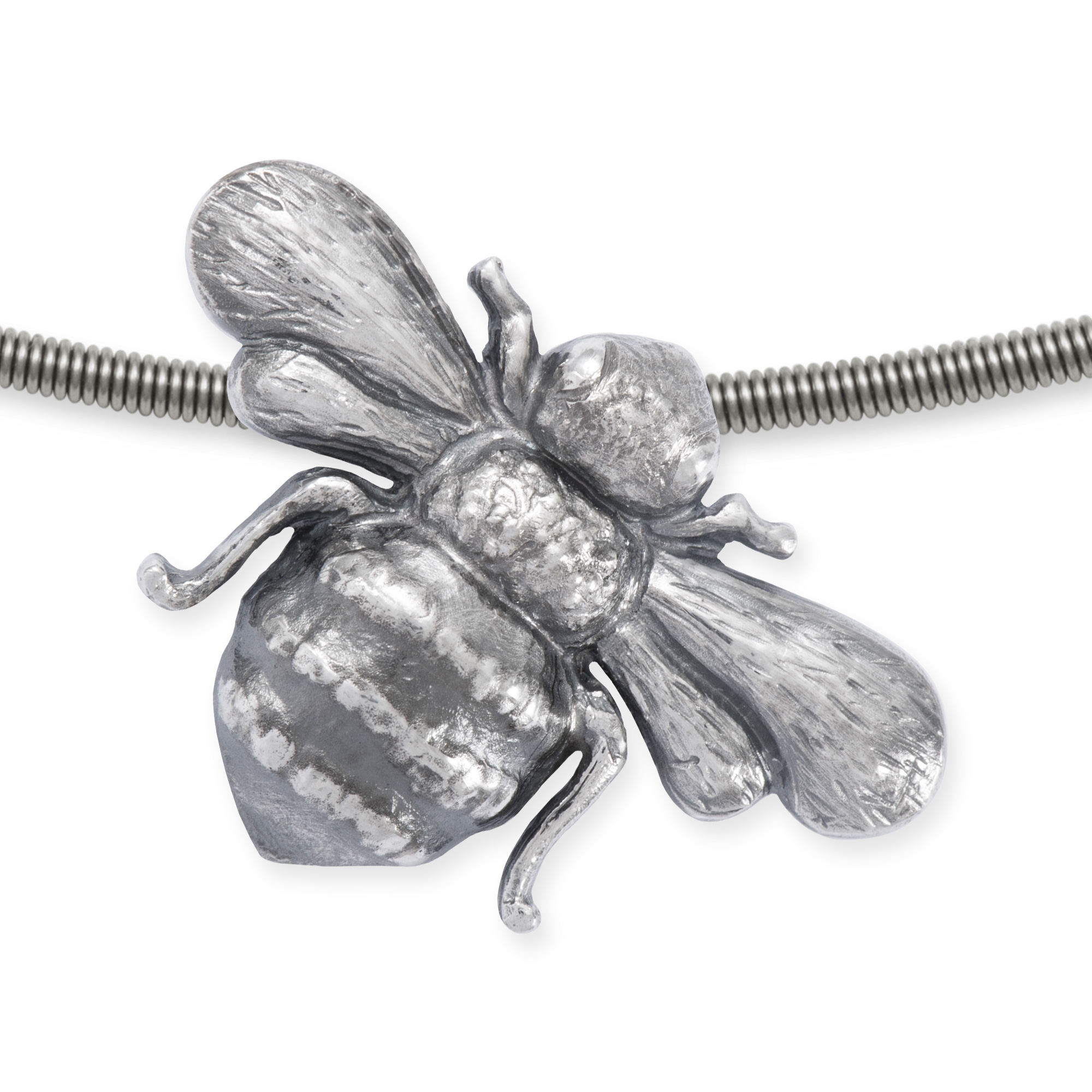 LESER Biene-Anhaenger 925 Silber Oxydiert LESER Biene-Anhaenger 925 Silber Oxydiert