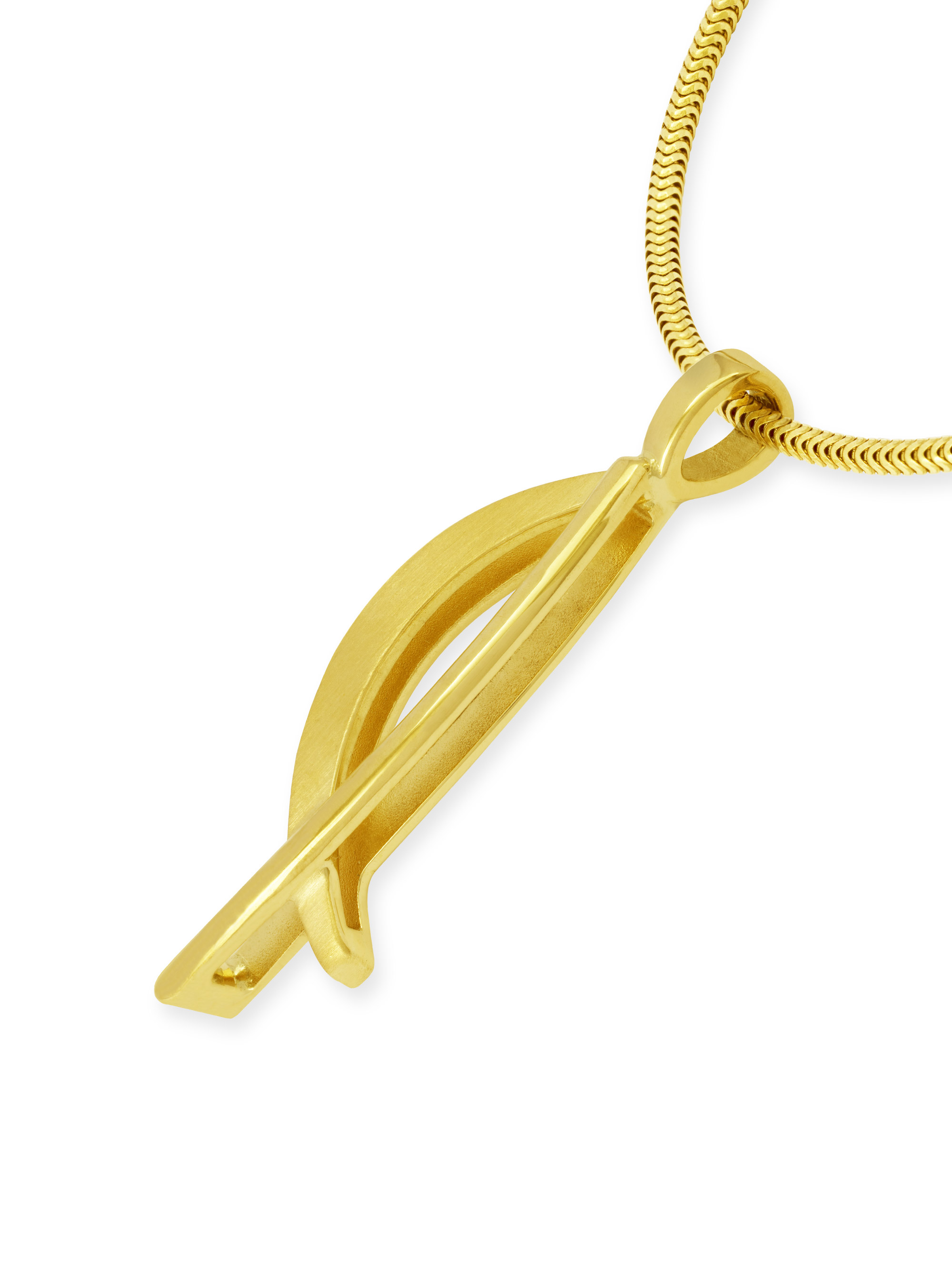 Gelbgold Fisch-Anhänger-122358 Gelbgold Fisch-Anhänger-122358