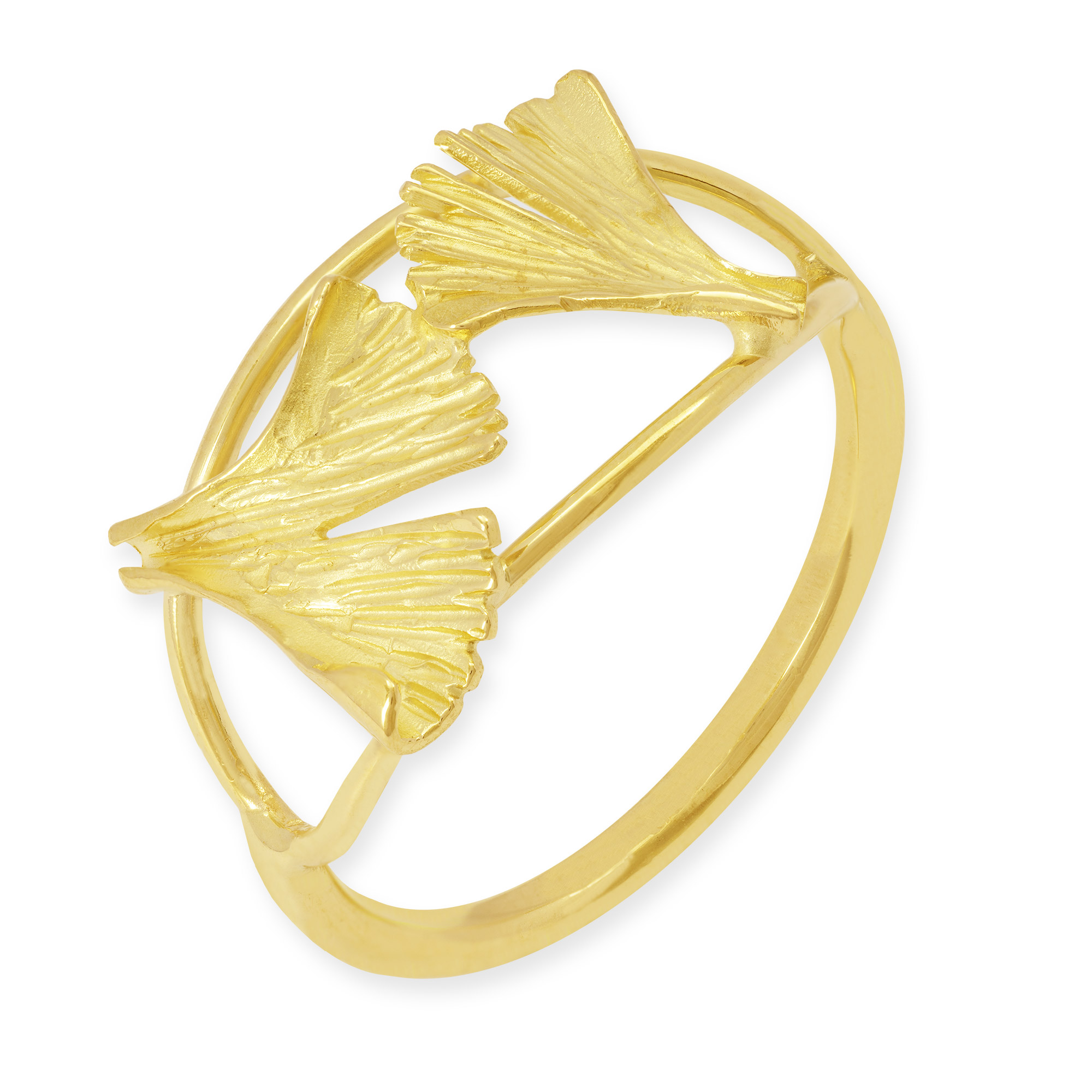 LESER-Ring-Ginkgo-750GG
