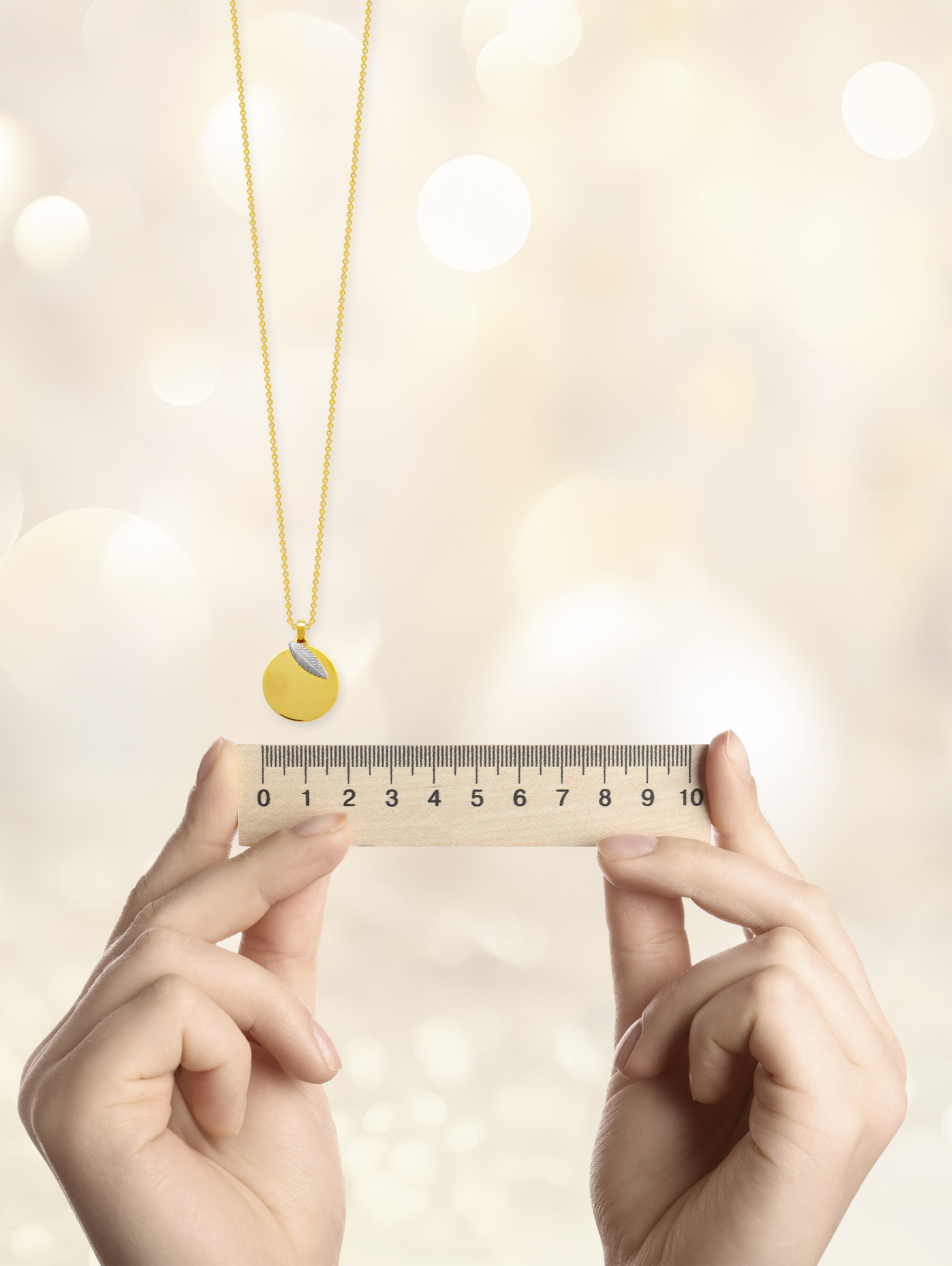 Schmuck mit Lineal -119234