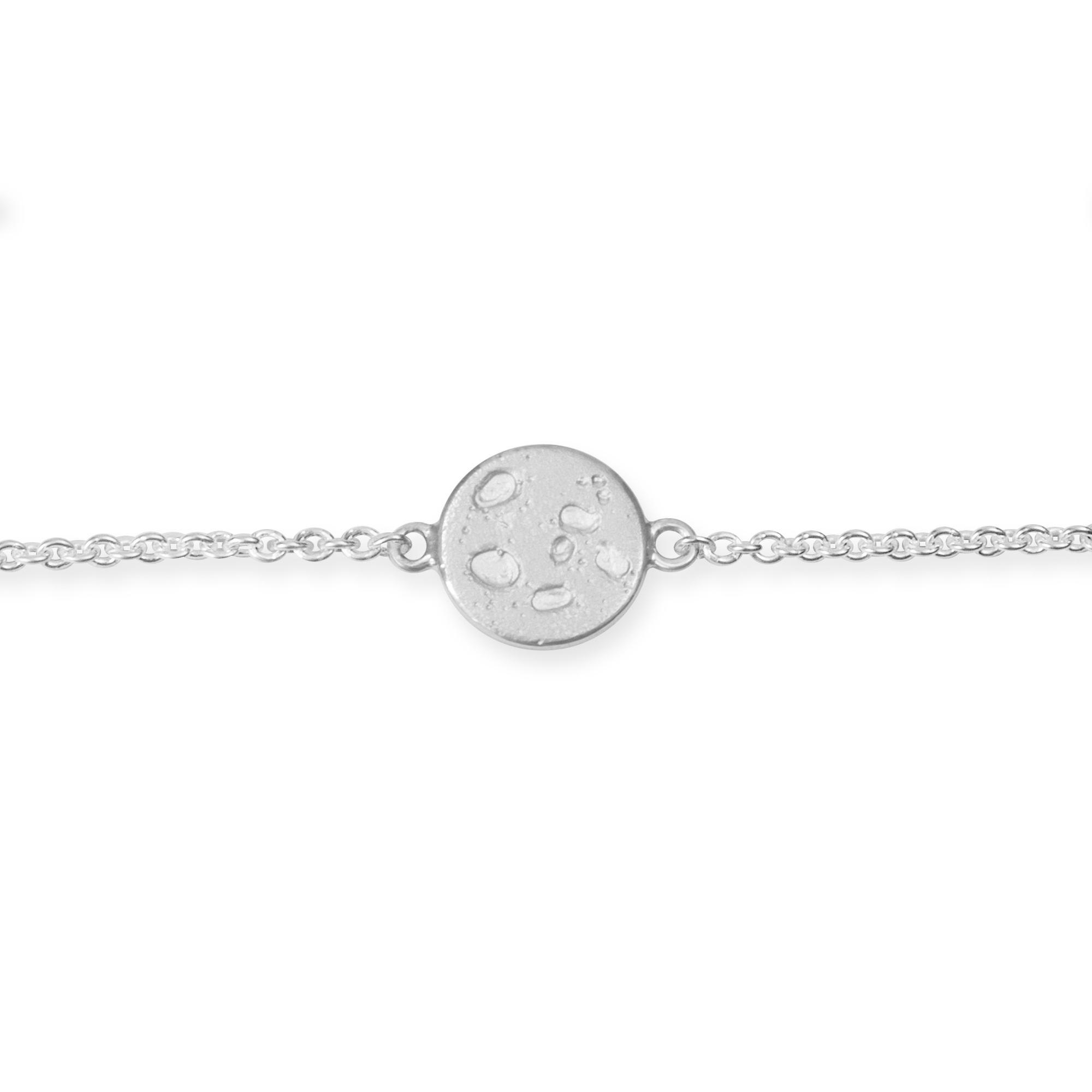 LESER Sonne Mond Strand-Mond-Armband-925 Silber