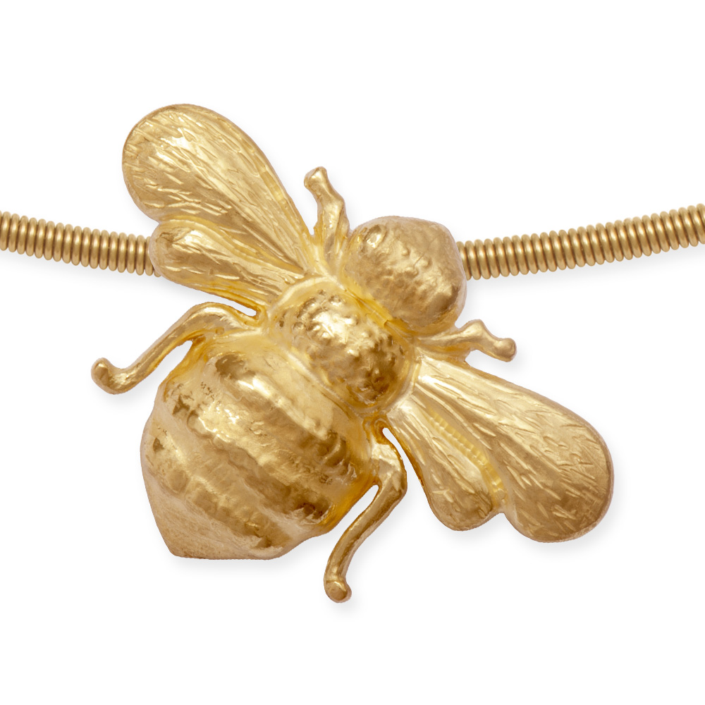 LESER Biene-Anhaenger 750 Rosegold