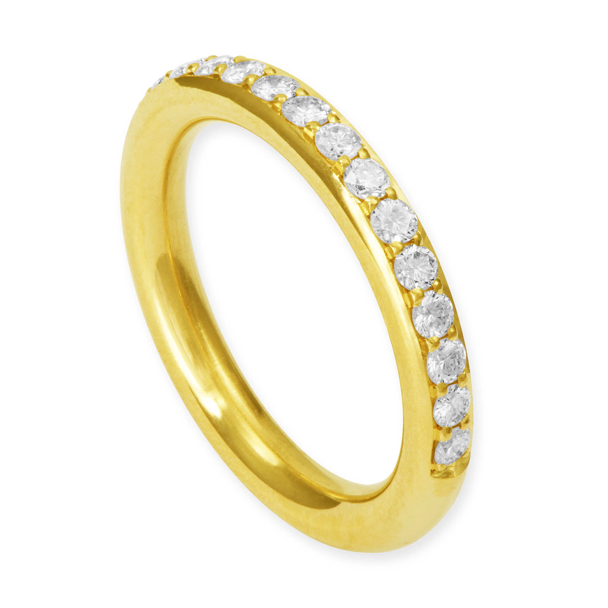 LESER Ring-Memoirering 750 Gelbgold