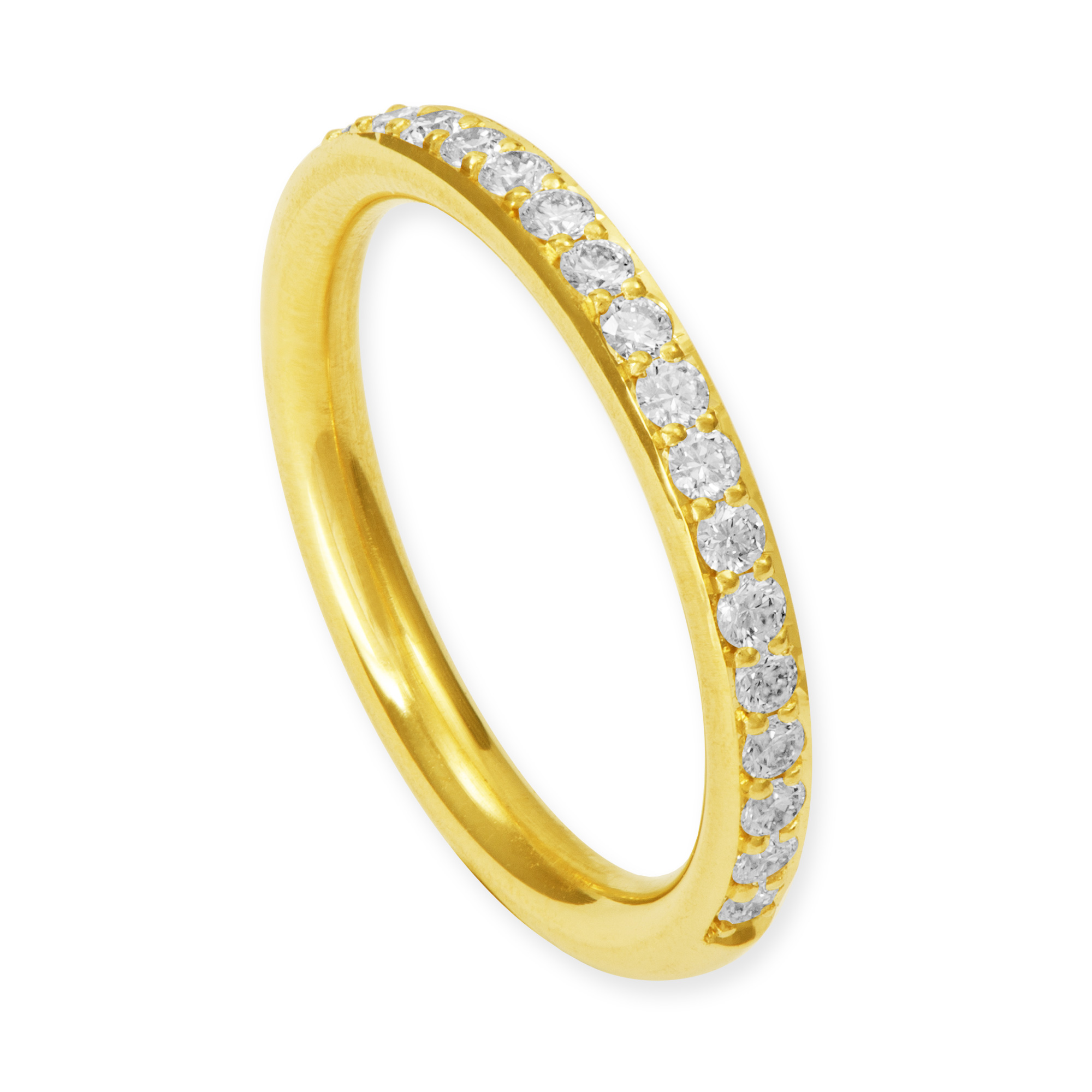 LESER Ring-Memoirering 750 Gelbgold