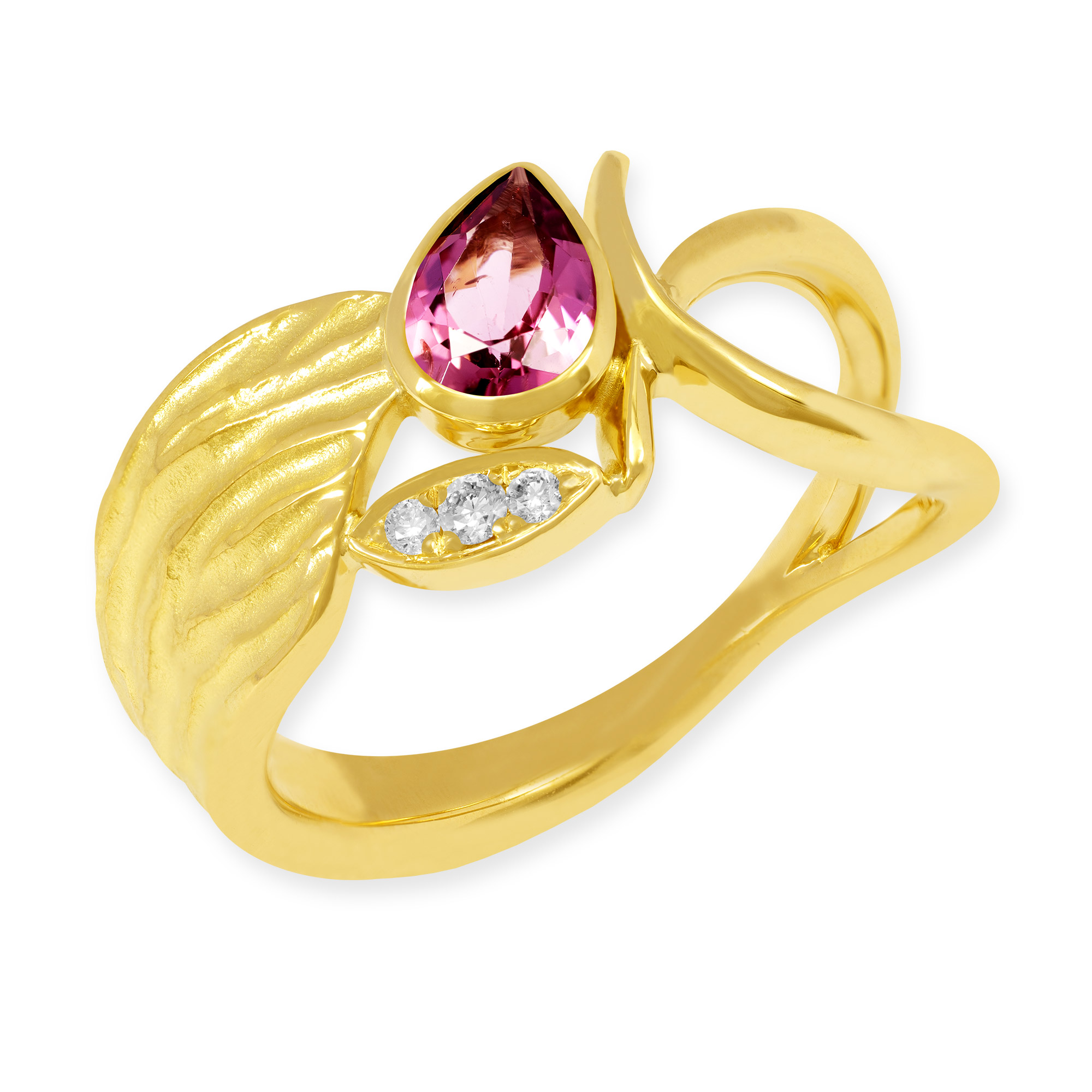 Albero-Ring-Turmalin-Gelbgold-L1121-121692