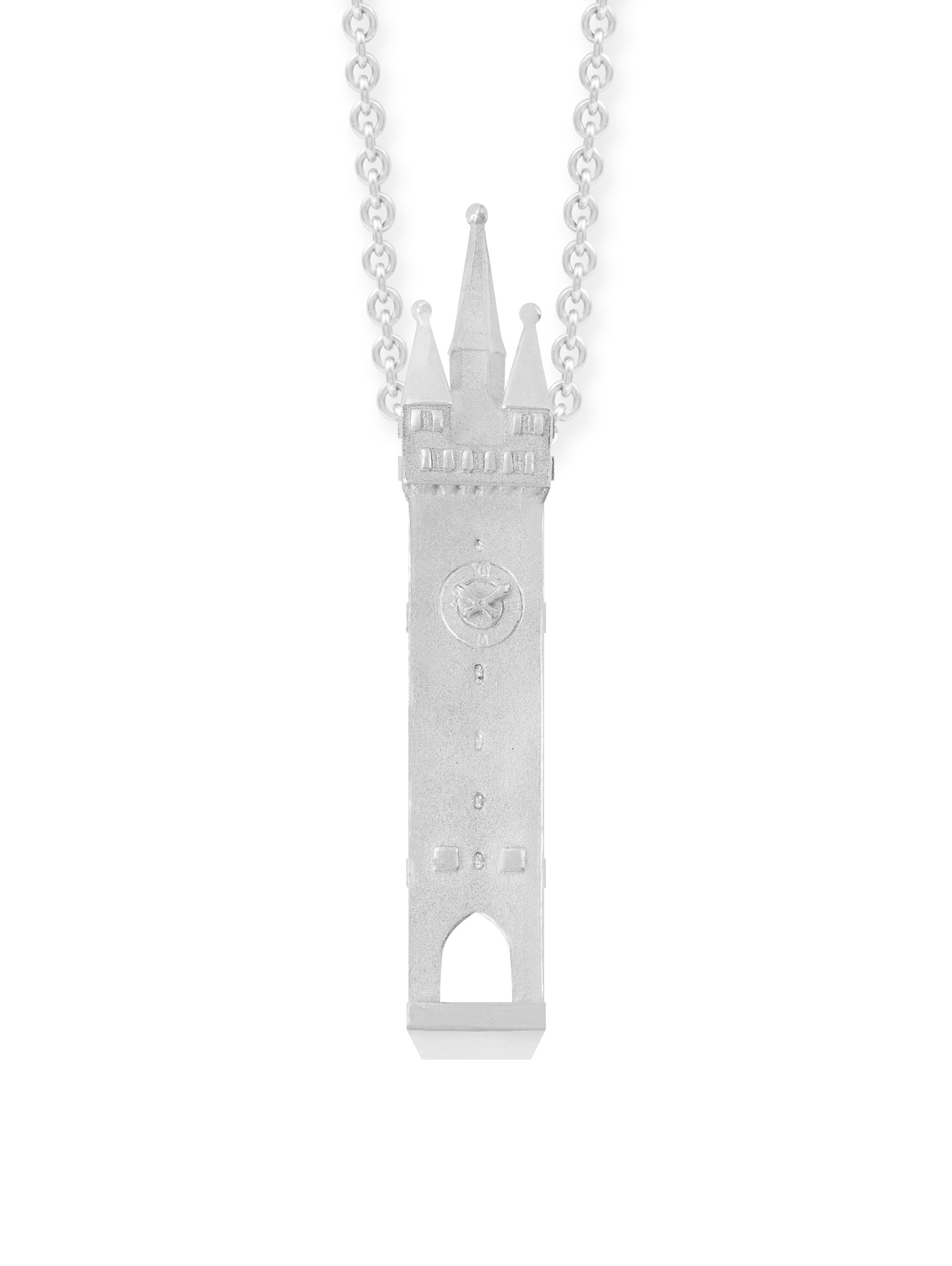 LESER Anhaenger- Stadtturm Silber