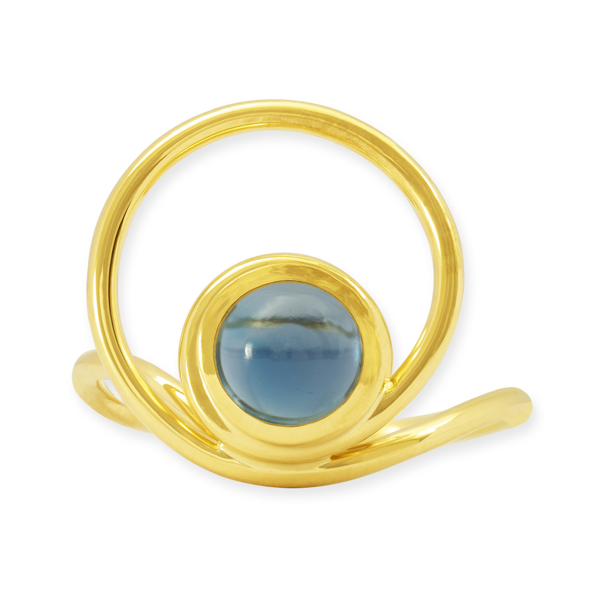 LESER Ring-Gelbgold- Topas - 124040