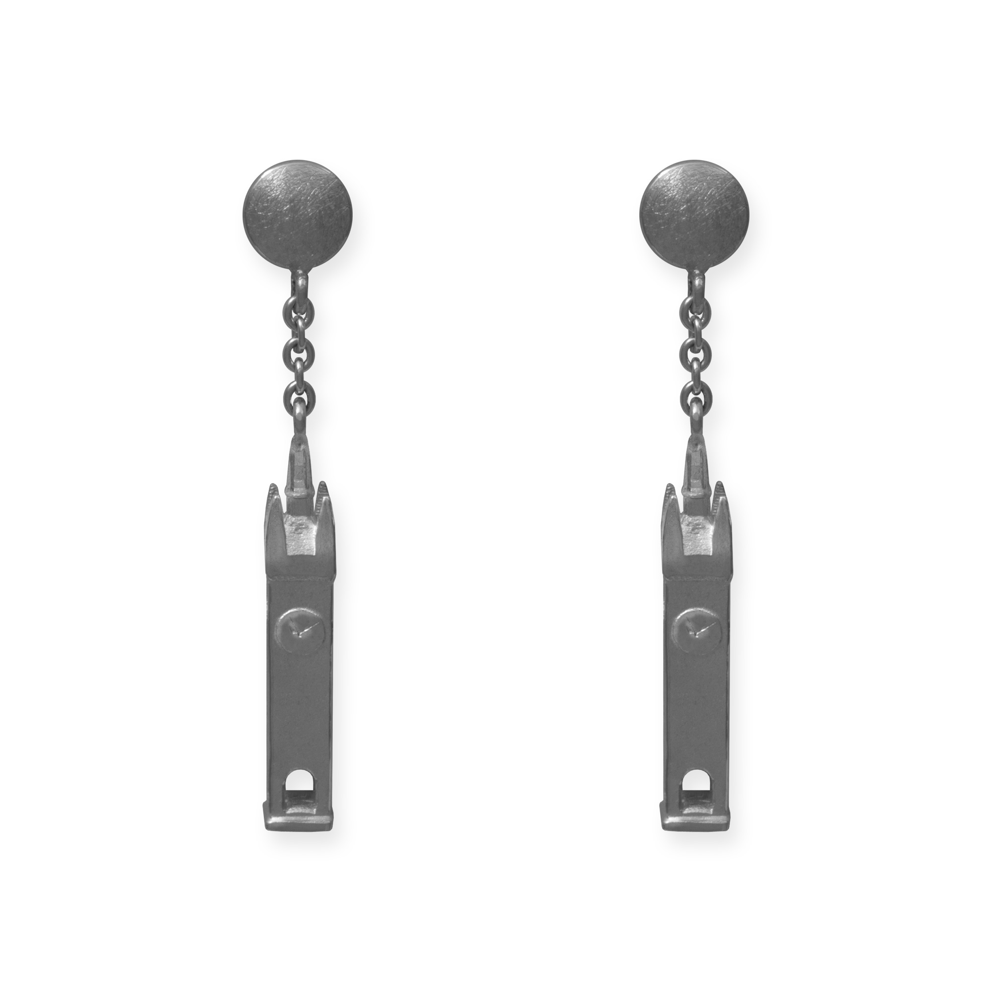LESER Ohrstecker- Stadtturm Silber LESER Ohrstecker- Stadtturm Silber