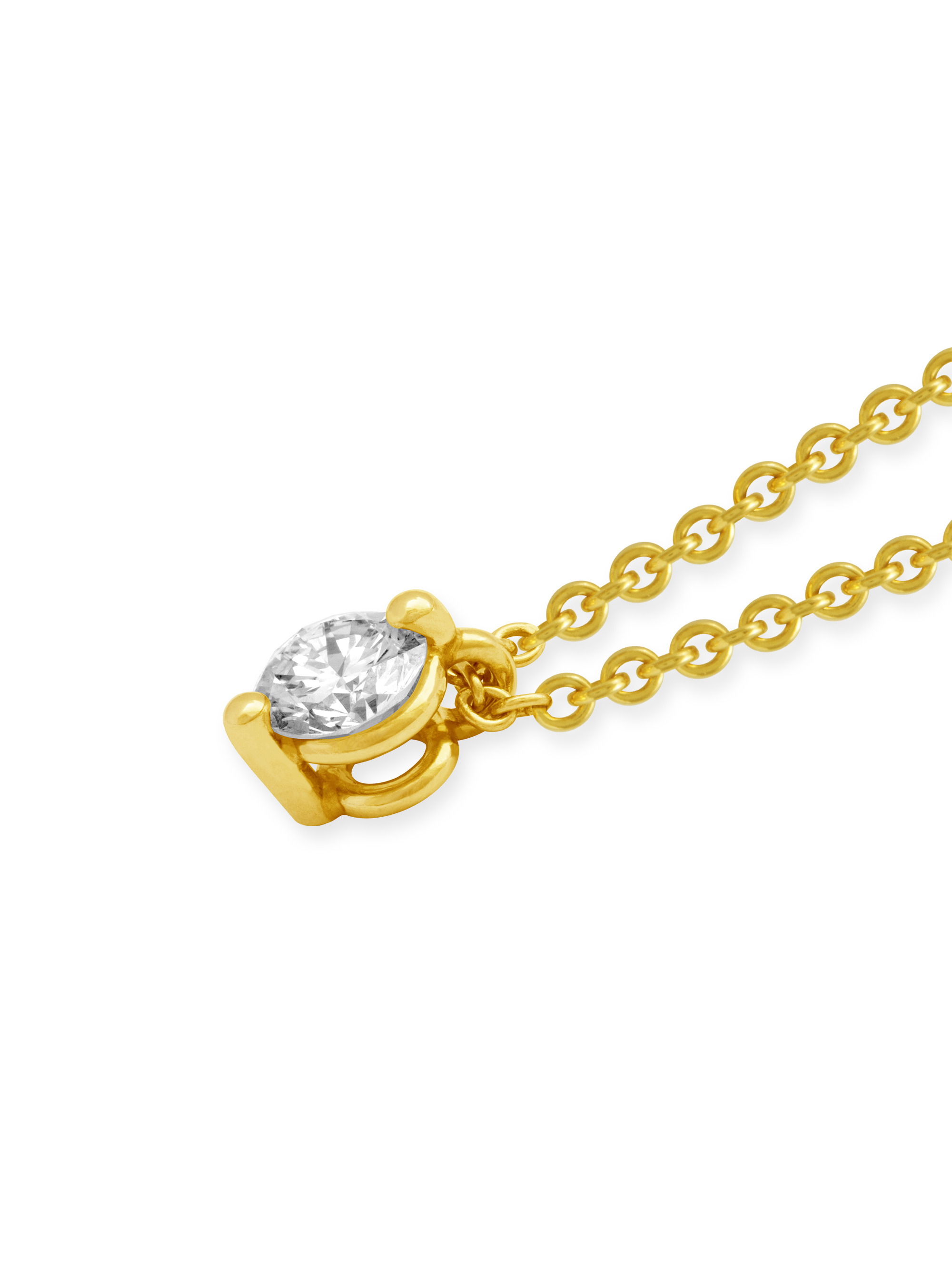 LESER-Collier-Ein-Hauch-von-Nichts-750GG-0,30ct LESER-Collier-Ein-Hauch-von-Nichts-750GG-0,30ct