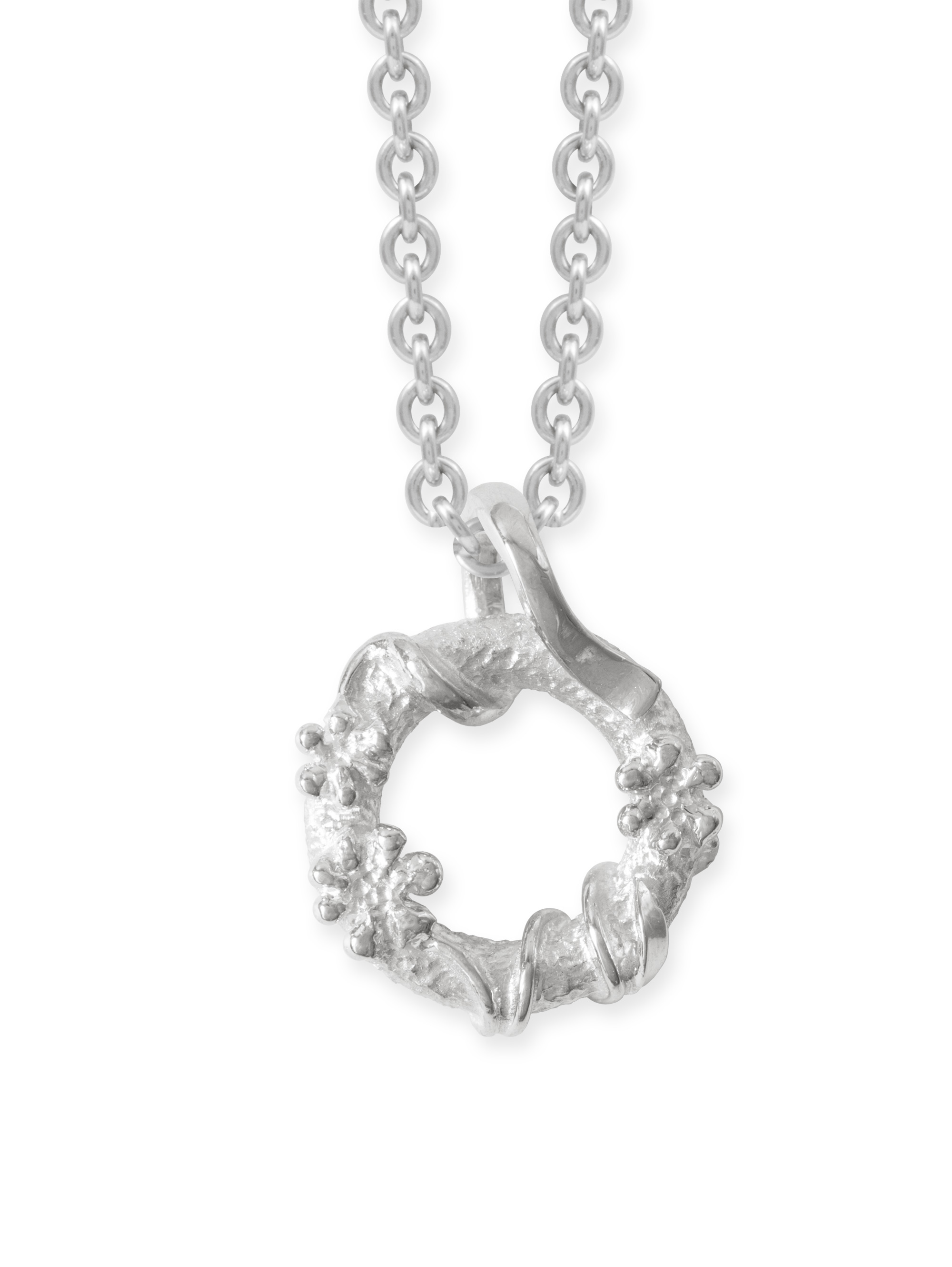 LESER Bluetentraum-Anhänger-Taufring 750Weissgold LESER Bluetentraum-Anhänger-Taufring 750Weissgold