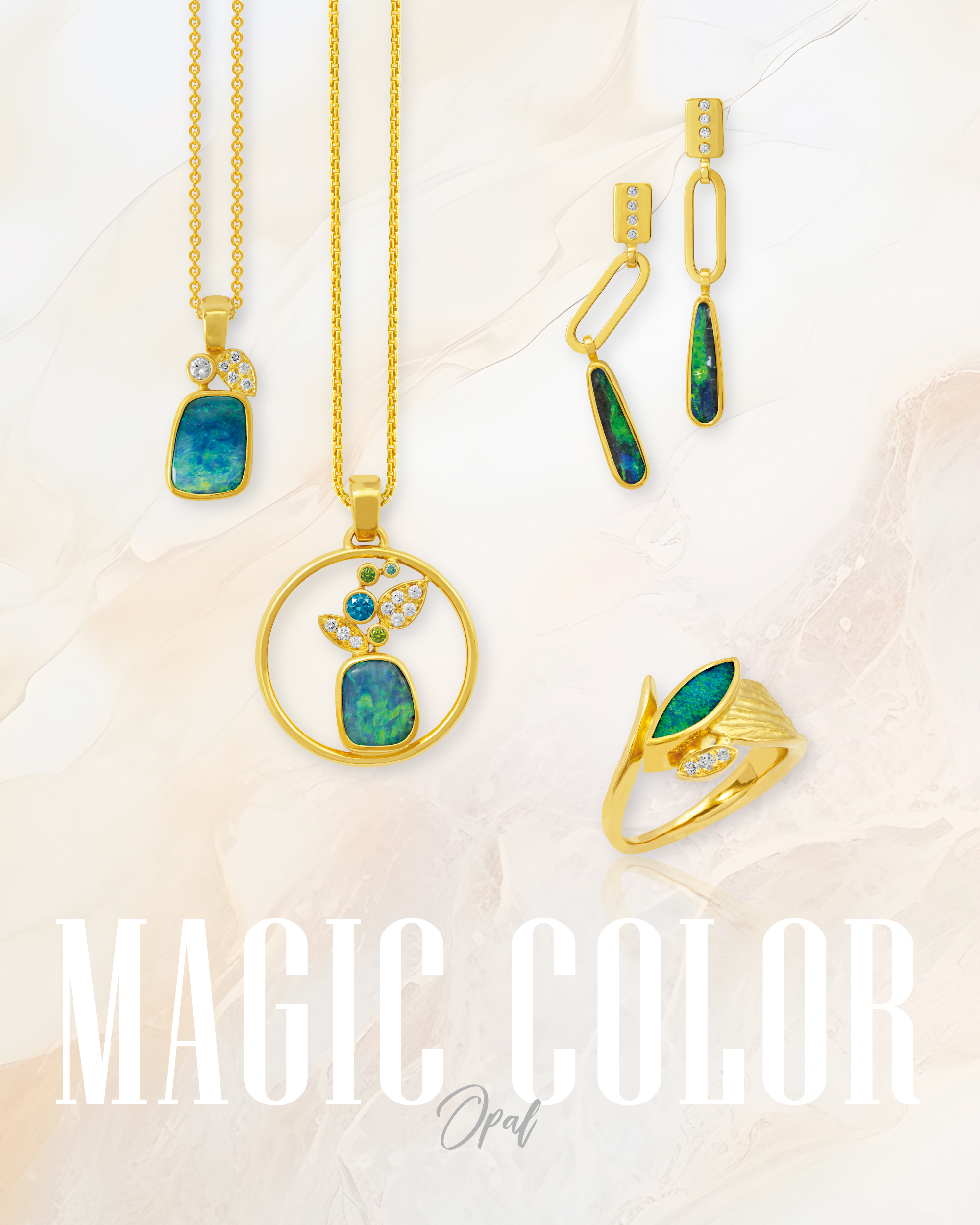 LESER Schmuck Trends 2025 Opal LESER Schmuck Trends 2025 Opal