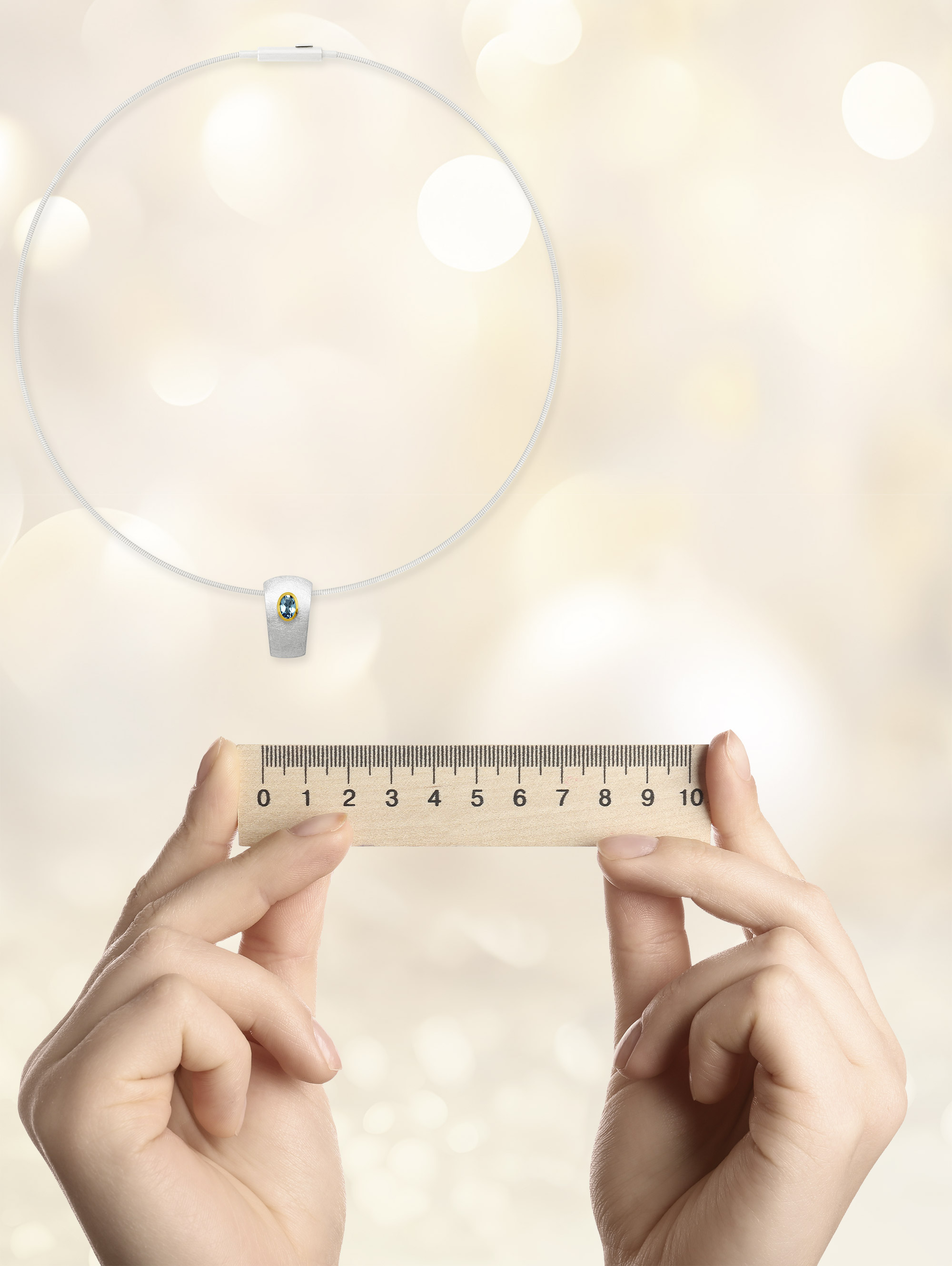 Schmuck mit Lineal -120518