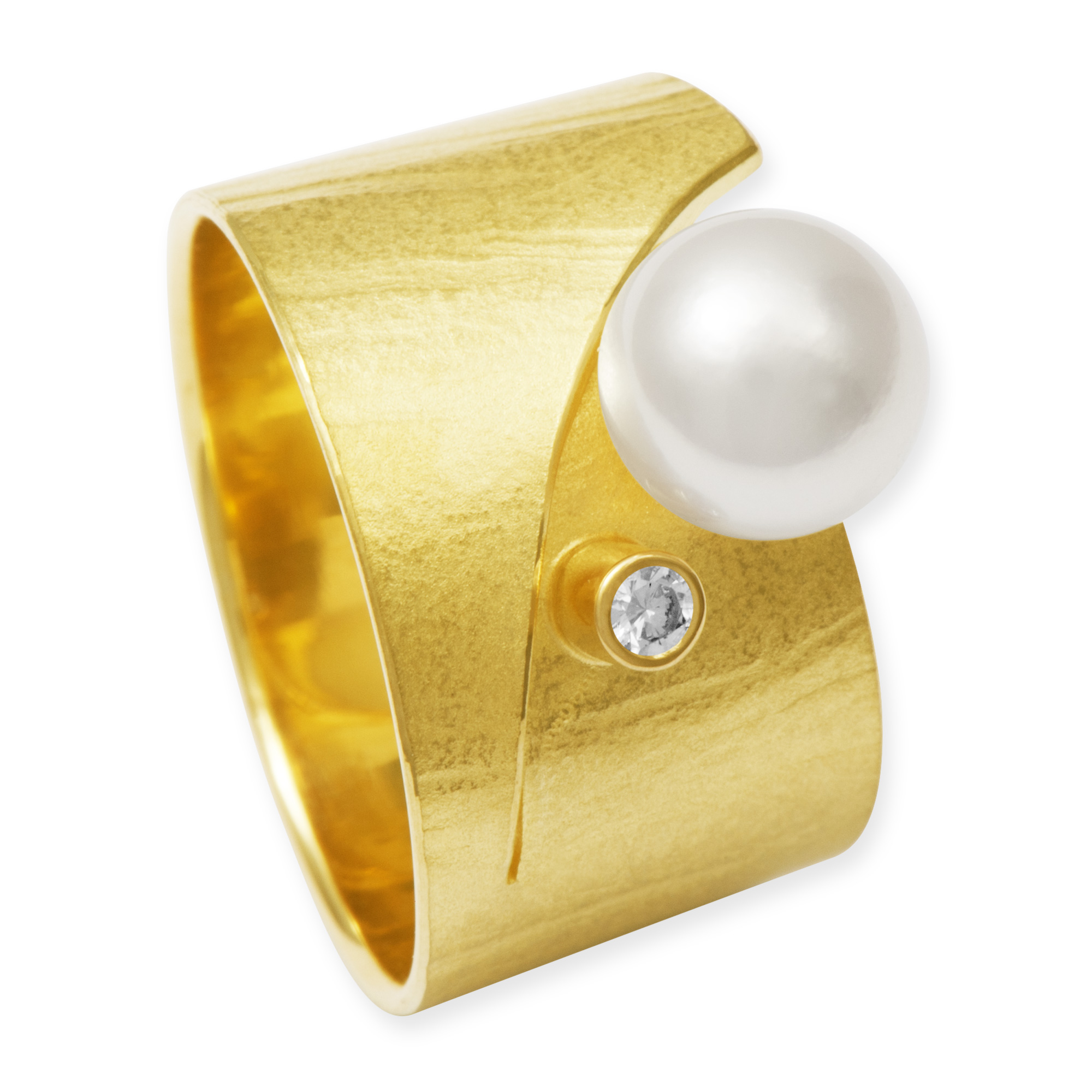 LESER Ring-Susswasser Perle 750 Gelbgold-107062 LESER Ring-Susswasser Perle 750 Gelbgold