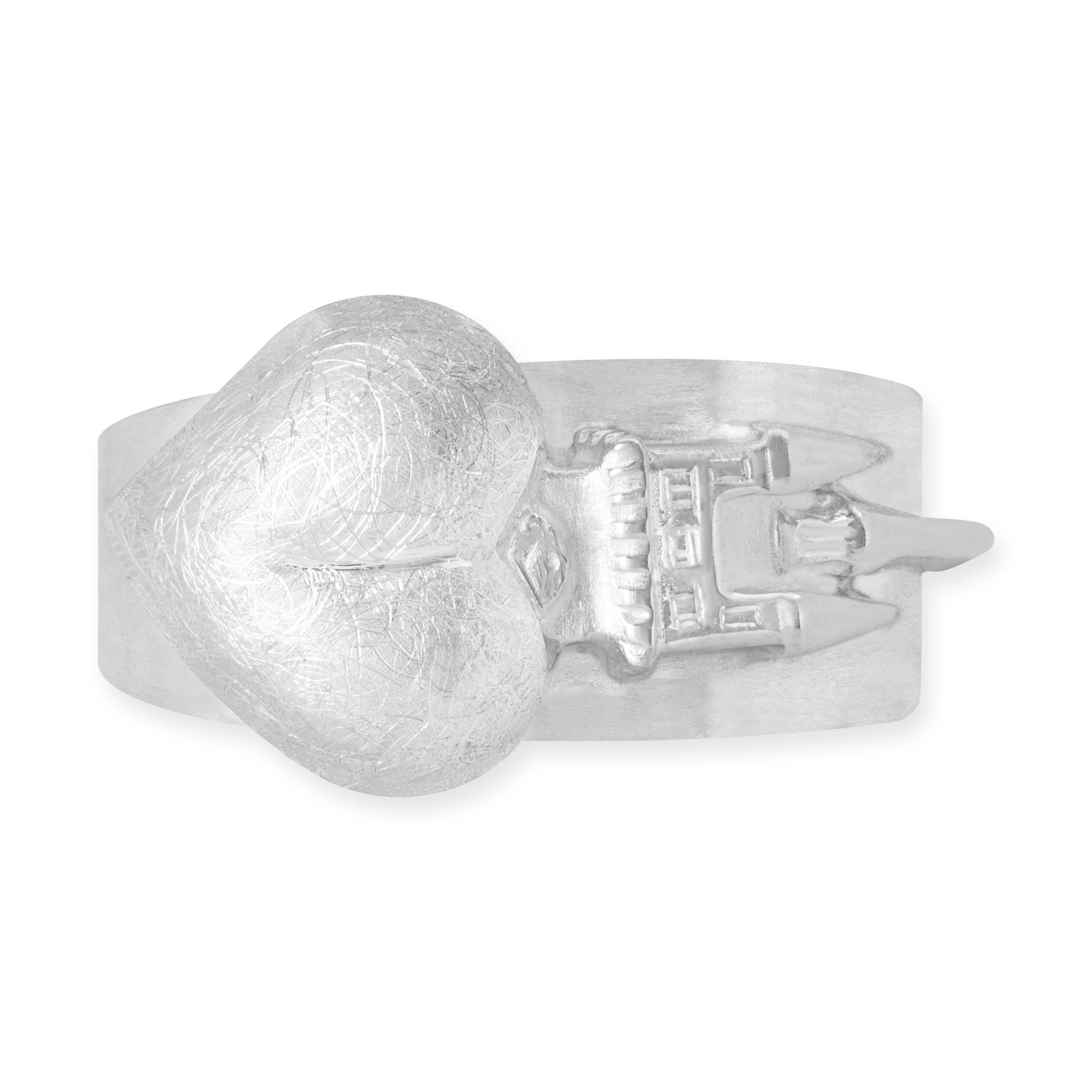 LESER Ring- Stadtturm Herz Weissgold Straubing